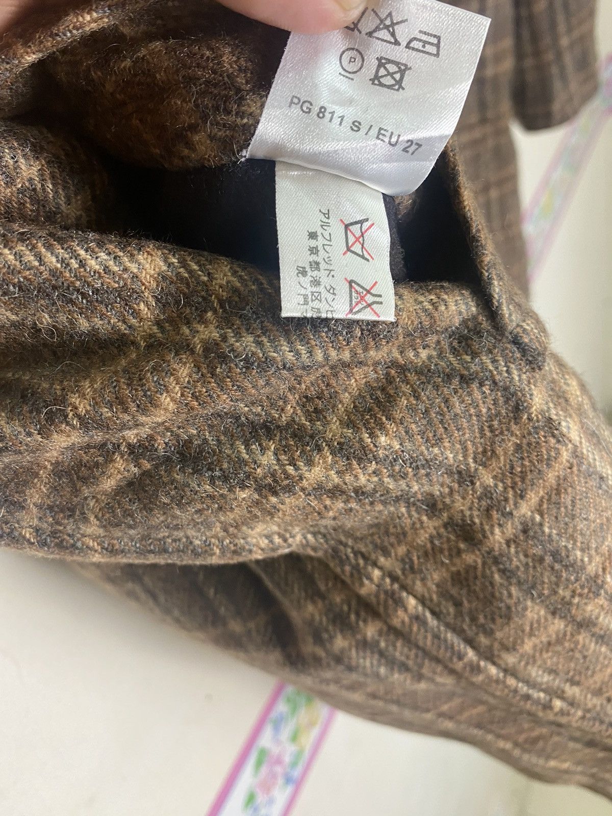 Alfred Dunhill × Vintage VINTAGE DUNHILL REVERSIBLE JACKET MADE IN ITALY Size US S / EU 44-46 / 1 - 12 Thumbnail