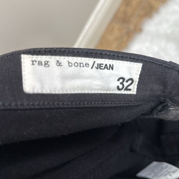 Rag & Bone RAG & BONE cropped flare black 32 black coal Euc Size 31" - 11 Thumbnail