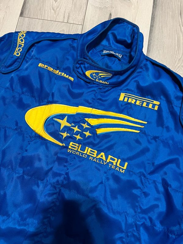 Vintage 90’s Subaru Sparco World Rally Vintage Racing Jacket Size L Size US L / EU 52-54 / 3 - 3 Thumbnail