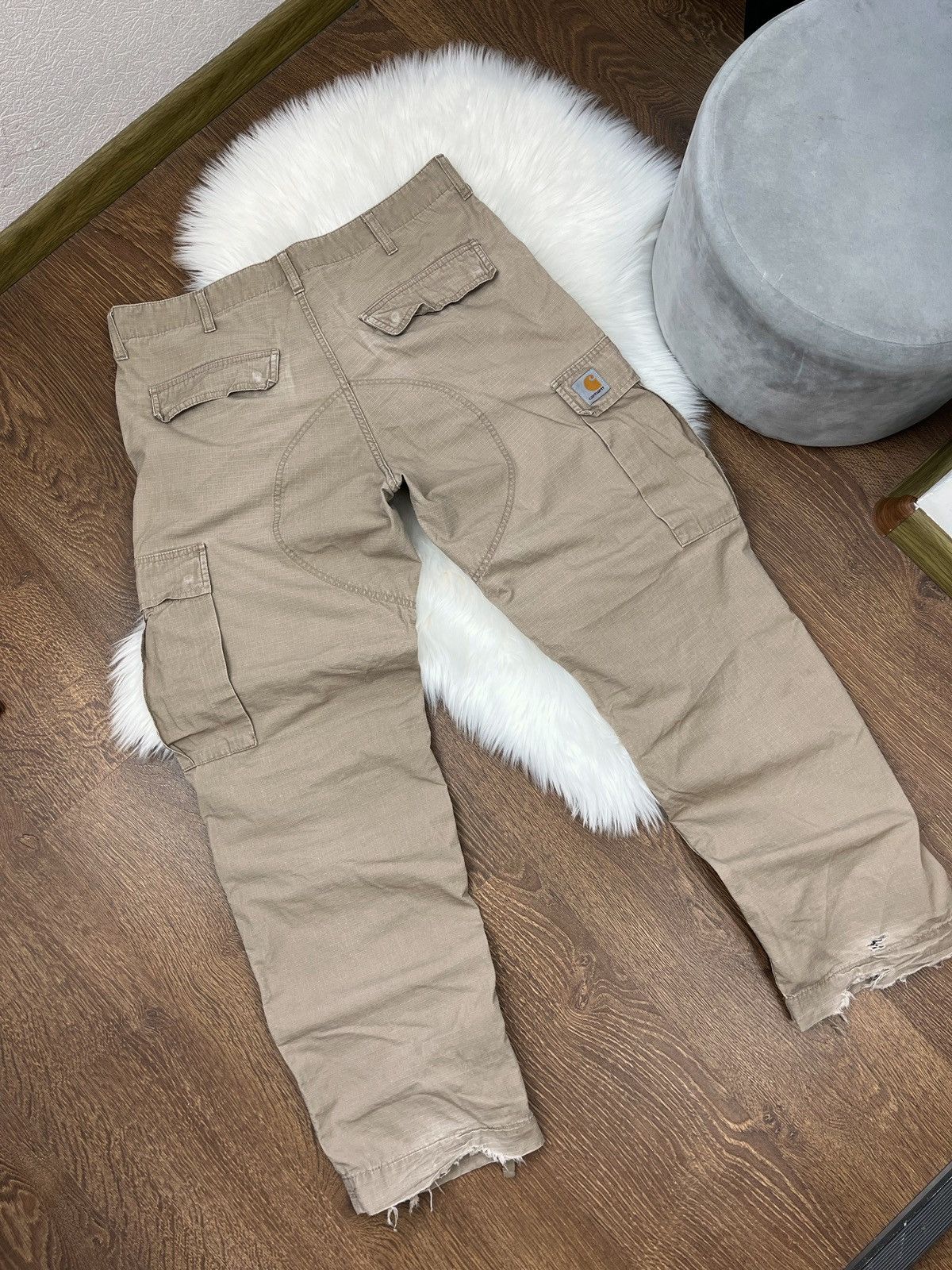Carhartt × Vintage Crazy Vintage 90s Carhartt Baggy Carpenter Pants Y2K Size US 34 / EU 50 - 8 Thumbnail