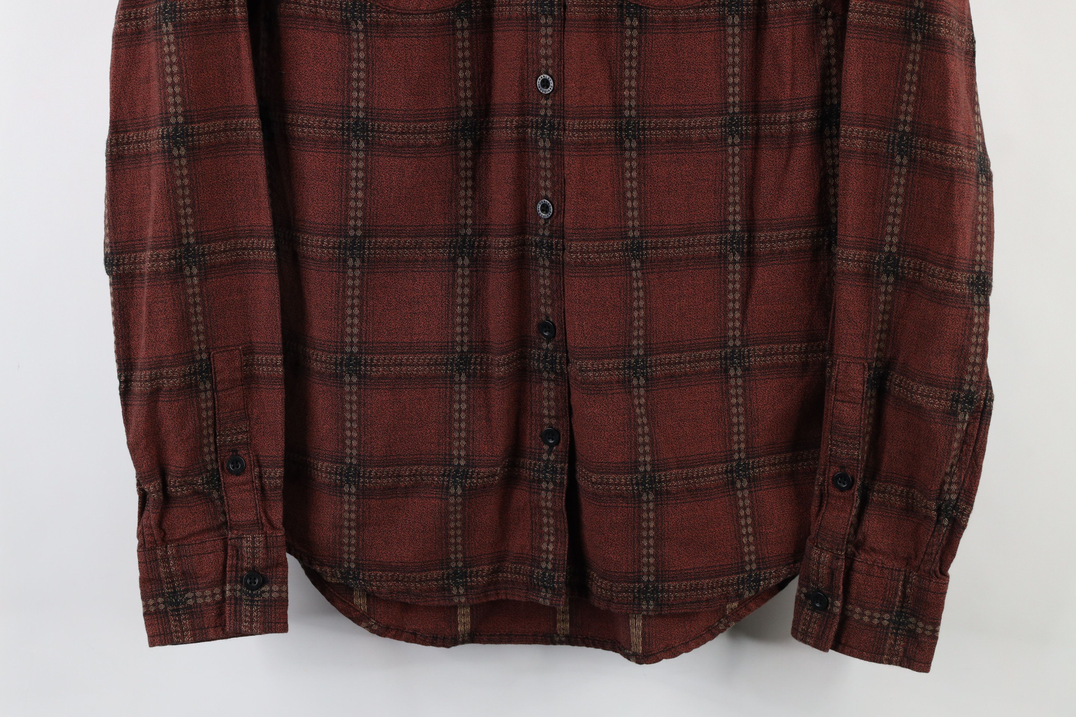 Harley Davidson × Vintage Vintage Harley Davidson Spell Flannel Button Shirt Cotton Size S / US 4 / IT 40 - 3 Thumbnail