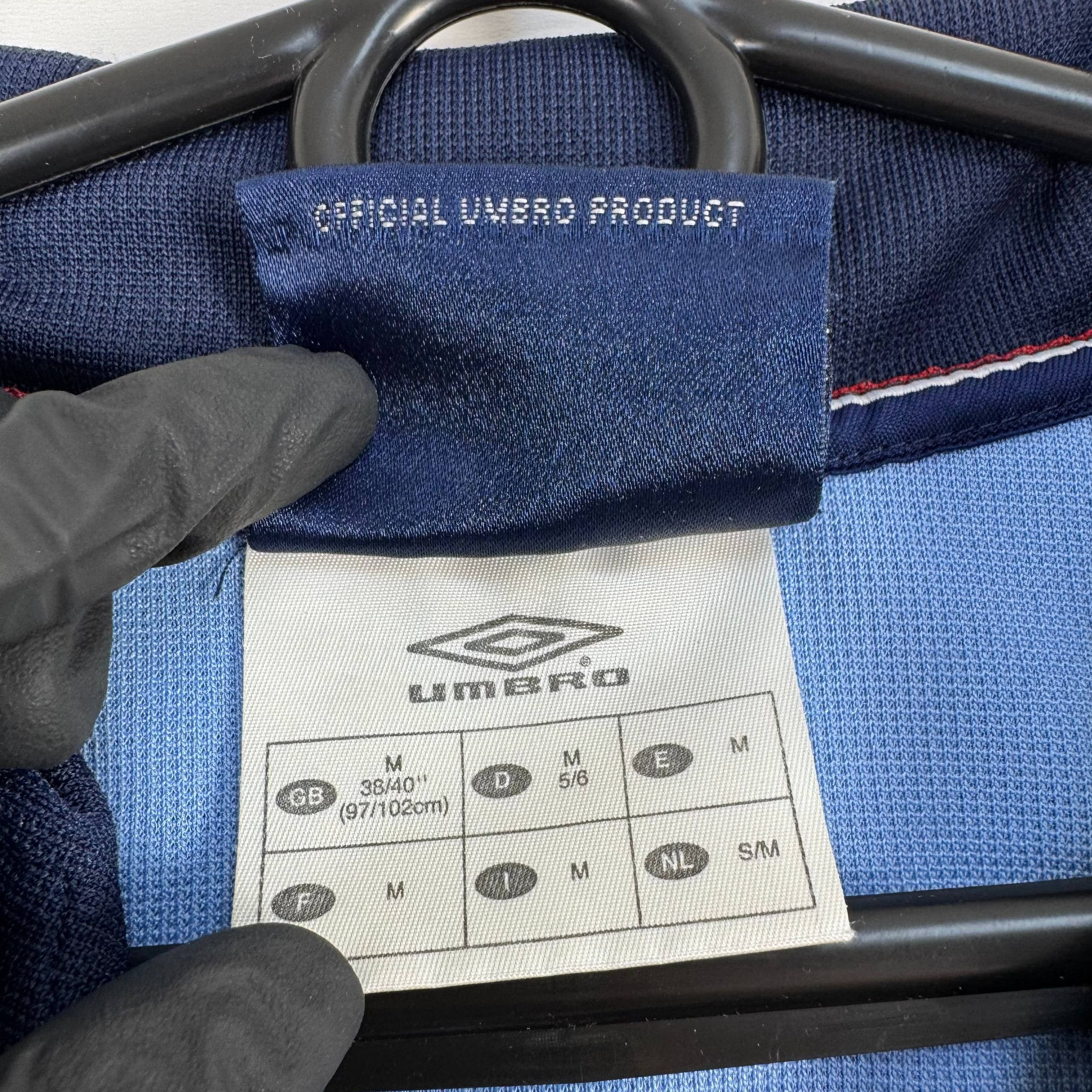 Umbro England National Team Umbro Polo Shirt Sponsor Blue Size M Size US M / EU 48-50 / 2 - 4 Thumbnail