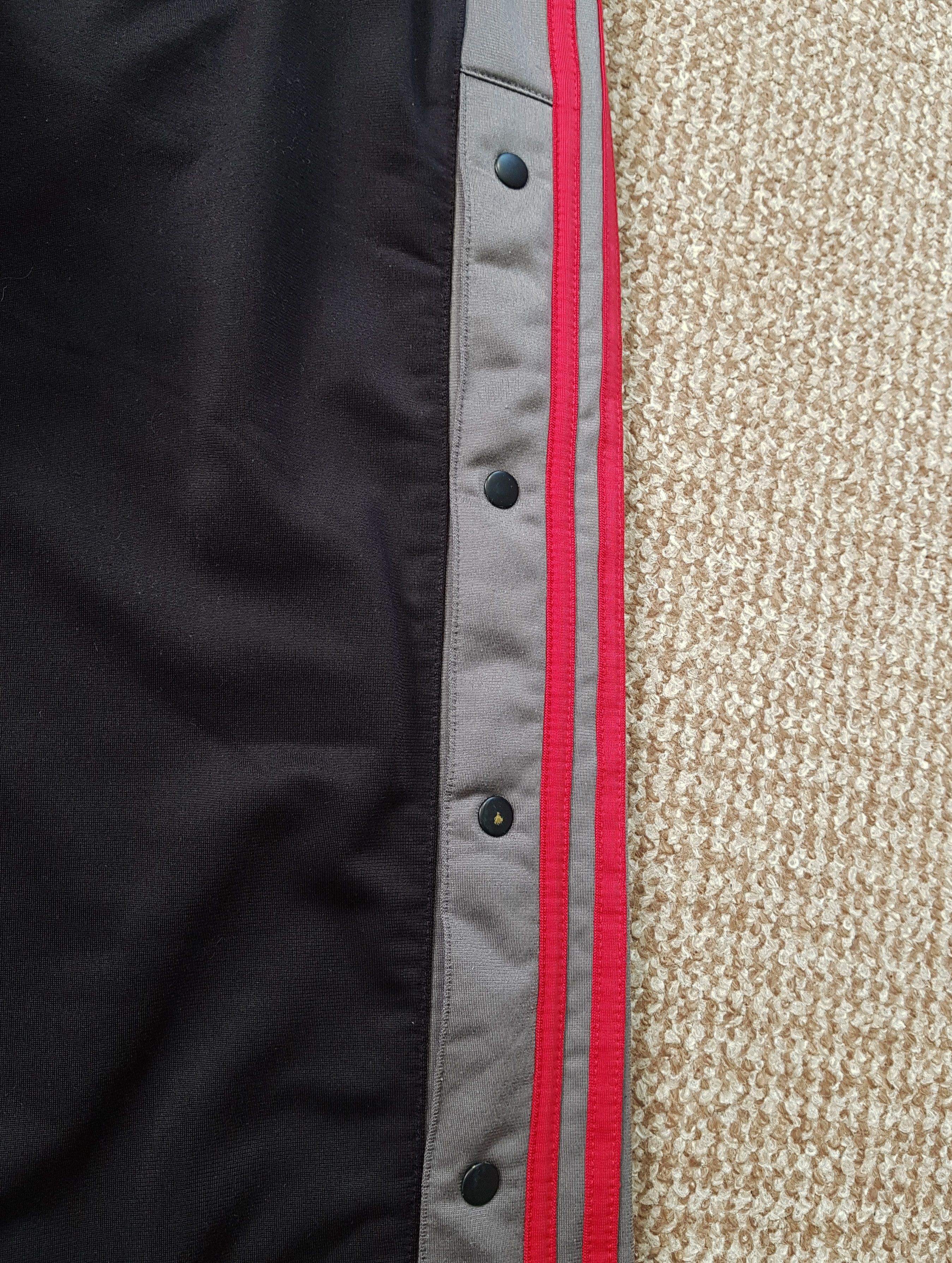 Adidas Adidas Adibreak Y2K Vintage 90s Striped Snap Track Pants S Size US 30 / EU 46 - 6 Thumbnail