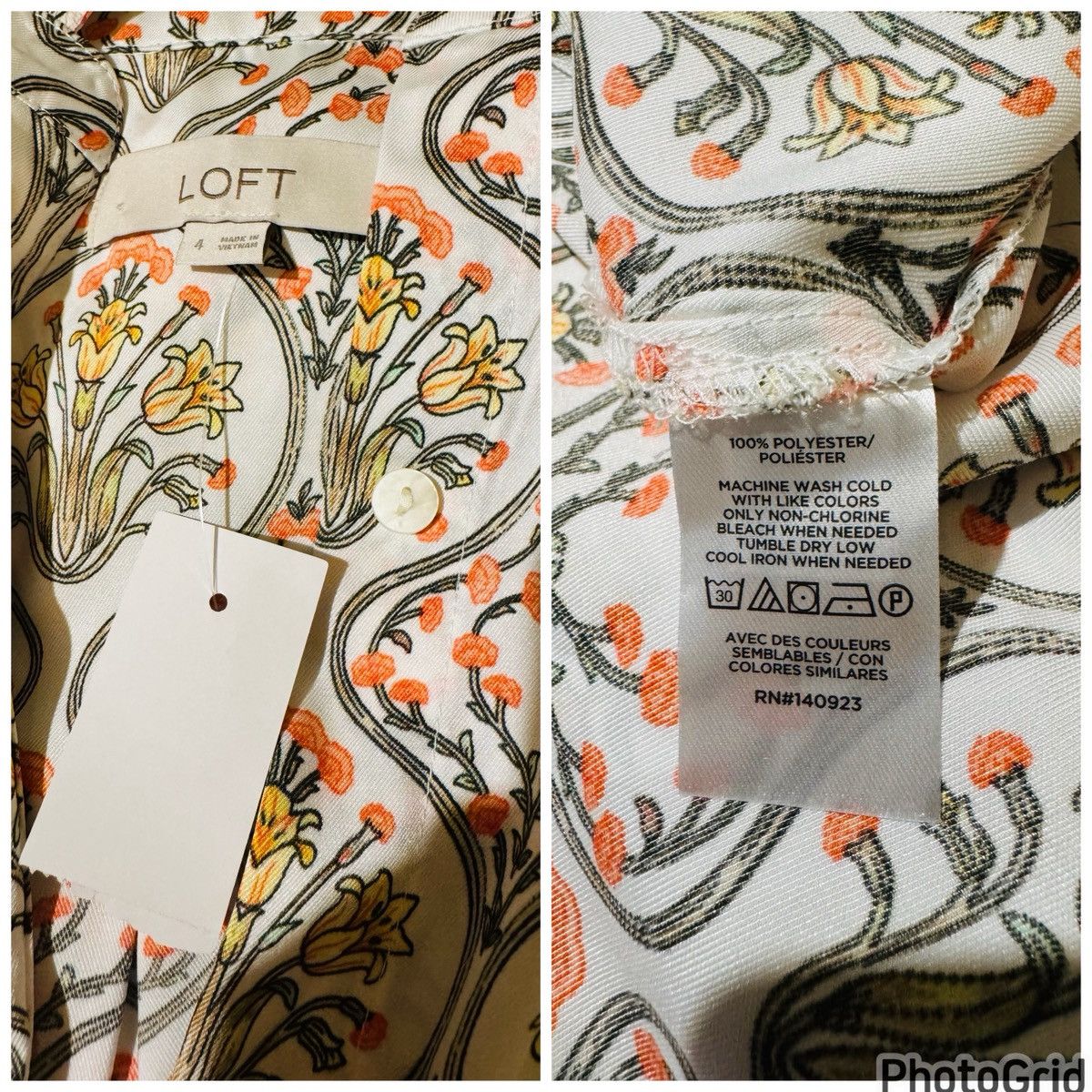Loft LOFT Floral Maxi Dress Size S / US 4 / IT 40 - 11 Thumbnail