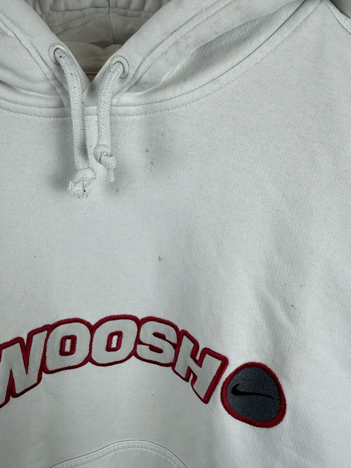 Nike Vintage nike 2000s y2k swoosh embroided hoodie Size US L / EU 52-54 / 3 - 4 Thumbnail