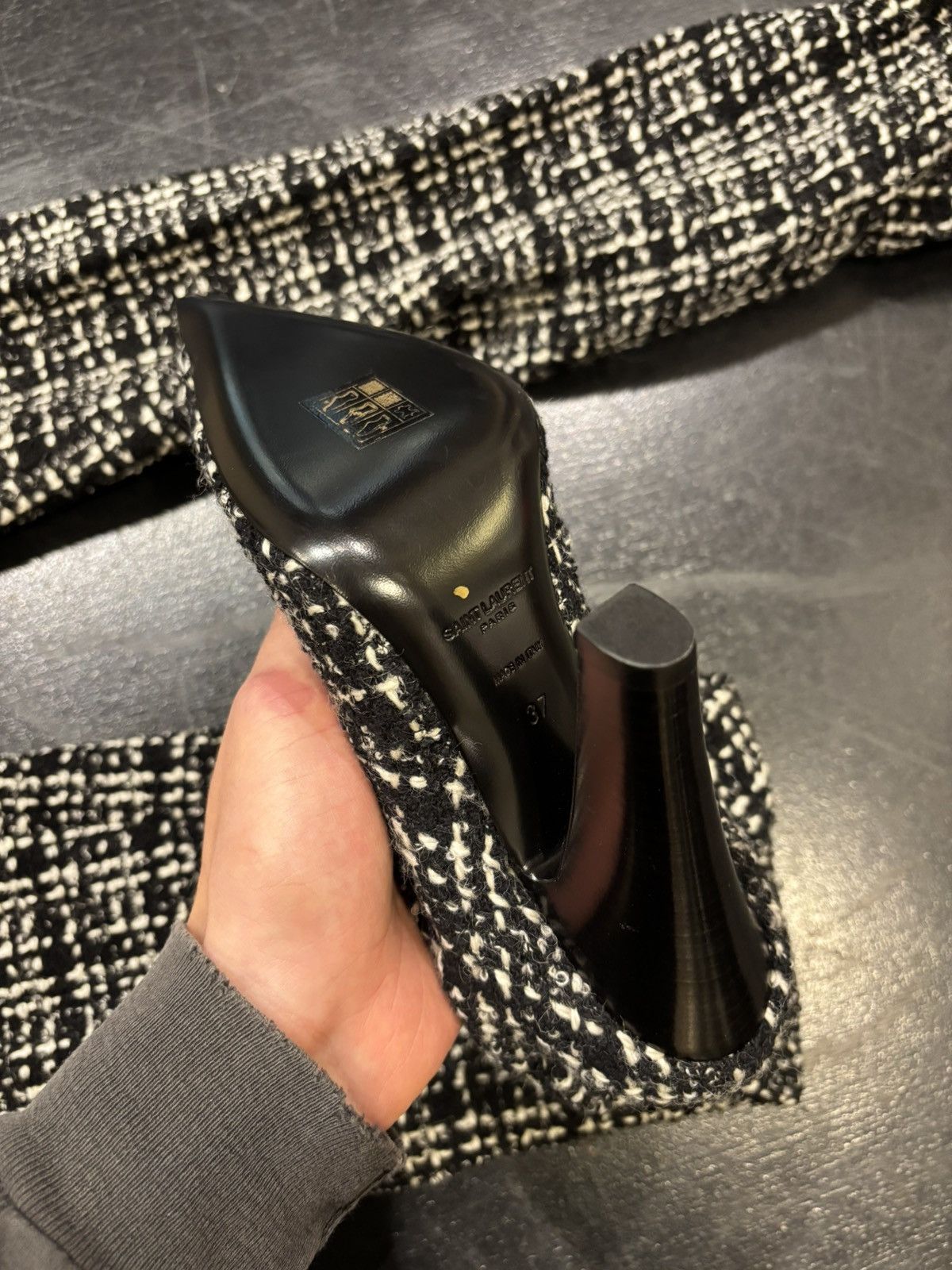 Saint Laurent Paris Saint Laurent Pantaboot Size 25" / US 0 / IT 36 - 7 Thumbnail