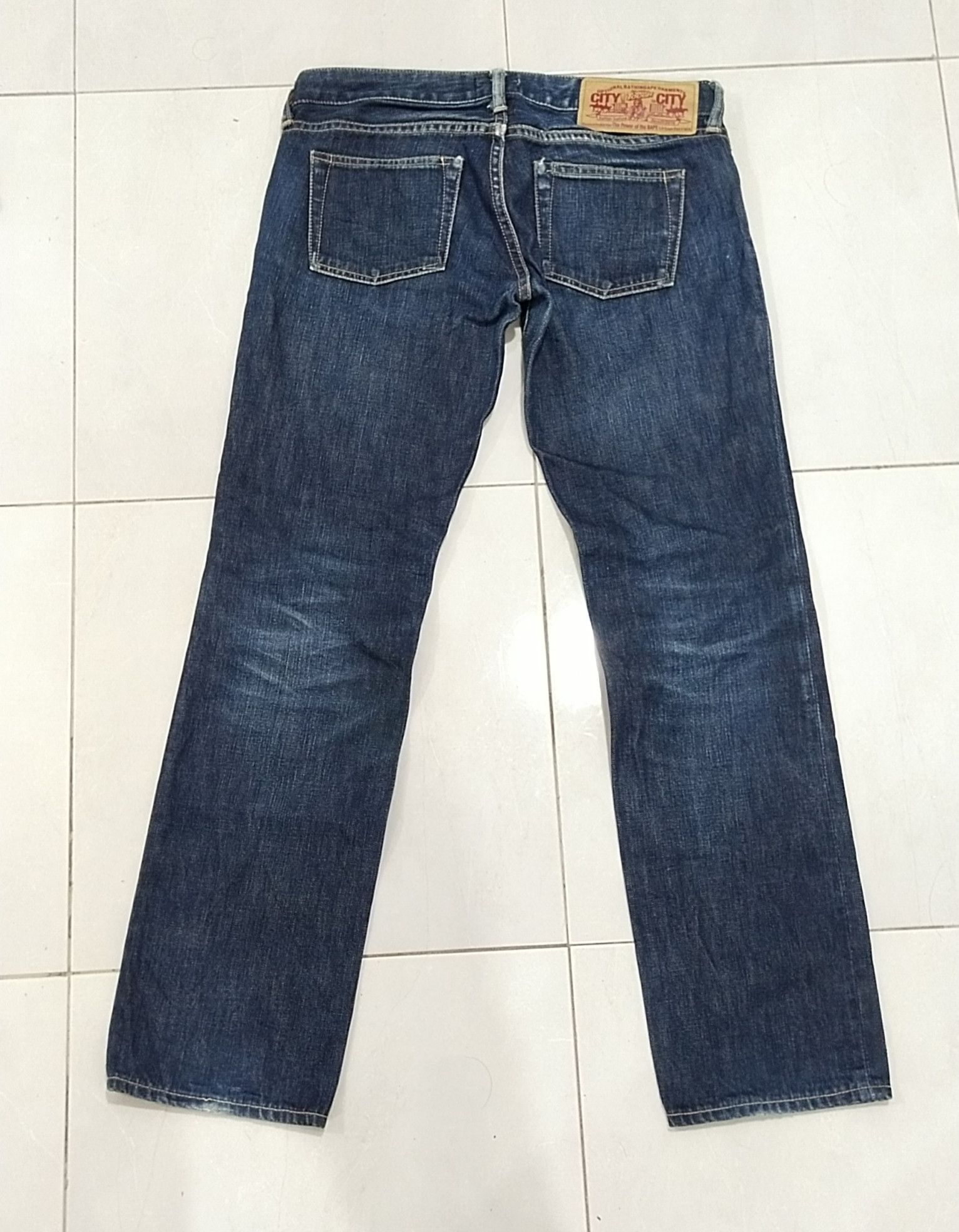 Bape Final💥 Drop Apee Denim💥 Size 32" / US 10 / IT 46 - 2 Thumbnail