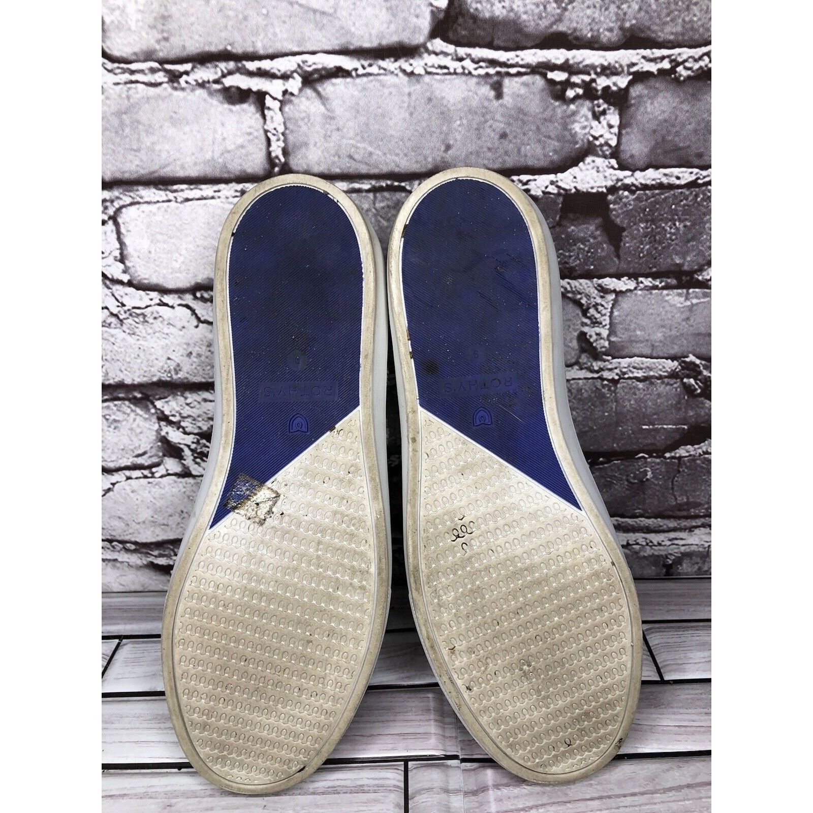 Other Rothy's The Sneakers White Terry Cloth Fabric Slip On Comfor Size US 9 / IT 39 - 18 Thumbnail