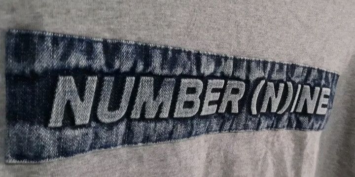 Japanese Brand × Number (N)ine JAPANESE BRAND NUMBER NINE DENIM T-SHIRT Size US M / EU 48-50 / 2 - 3 Thumbnail