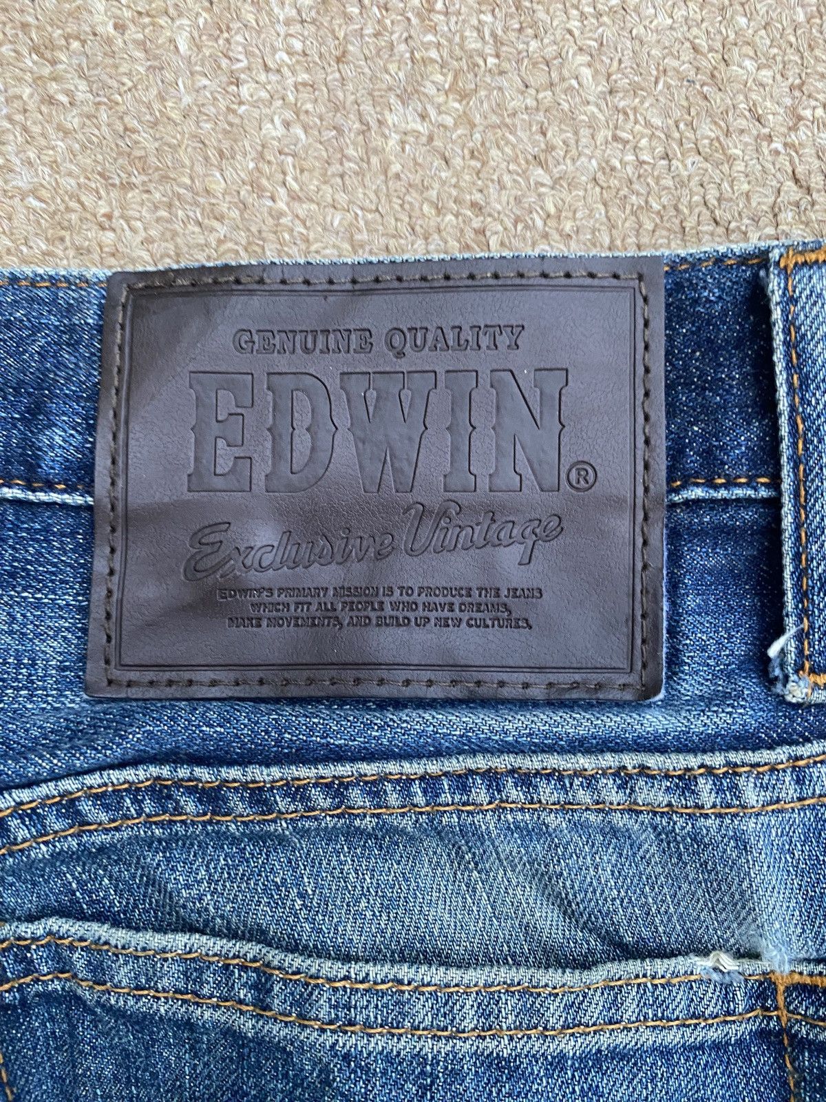 Edwin × Vintage Vintage edwin exlusive vintage denim Size US 32 / EU 48 - 16 Thumbnail