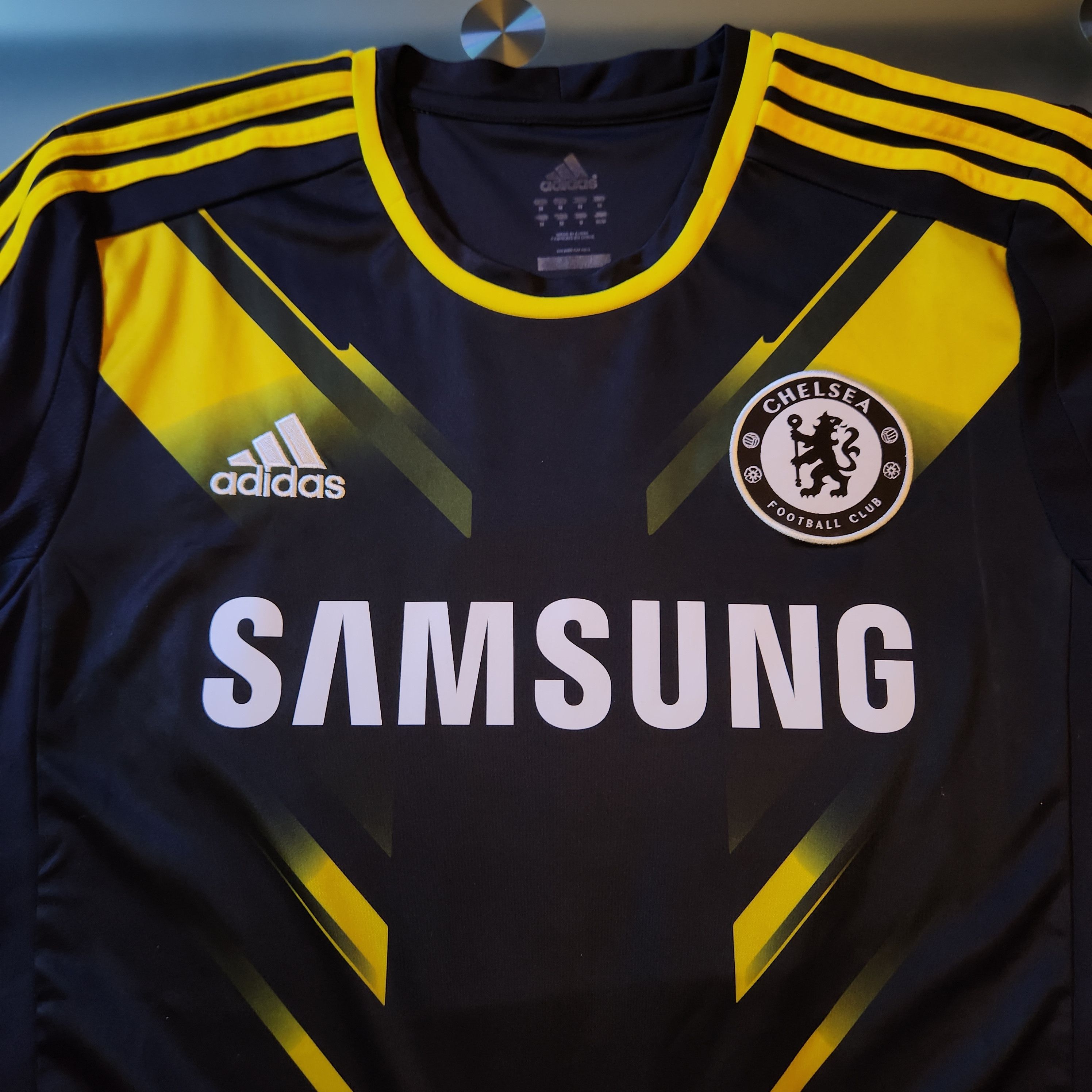 Adidas Authentic Chelsea LAMPARD 2012-2013 12/13 3rd Third Classic Size US M / EU 48-50 / 2 - 6 Thumbnail