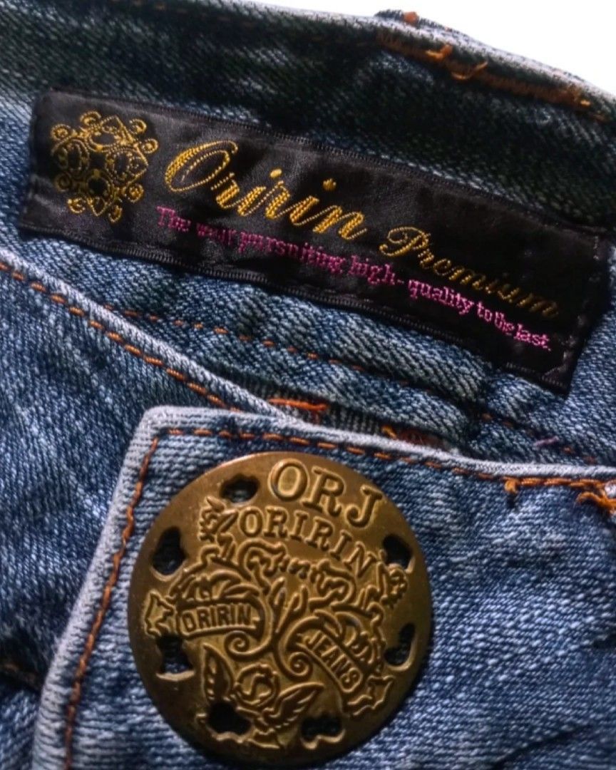 Hysteric Glamour 💥Flare⭐oirin Jeans flare denim nice design Size US 31 - 7 Thumbnail
