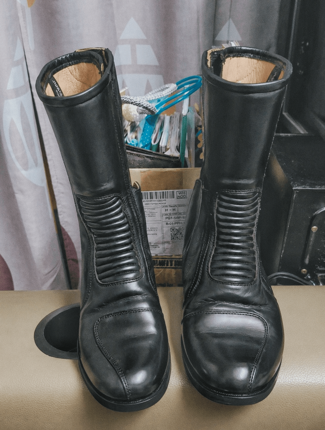 Junya Watanabe Junya Watanabe x Kadoya FW 2012 Cafe Racer Boots Size US 5 / IT 35 - 1 Thumbnail