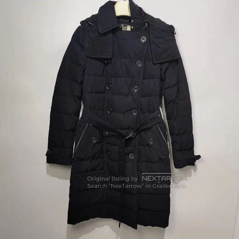 Burberry Burberry Women's Black Cotton Down Jacket. Size XS / US 0-2 / IT 36-38 - 1 Thumbnail