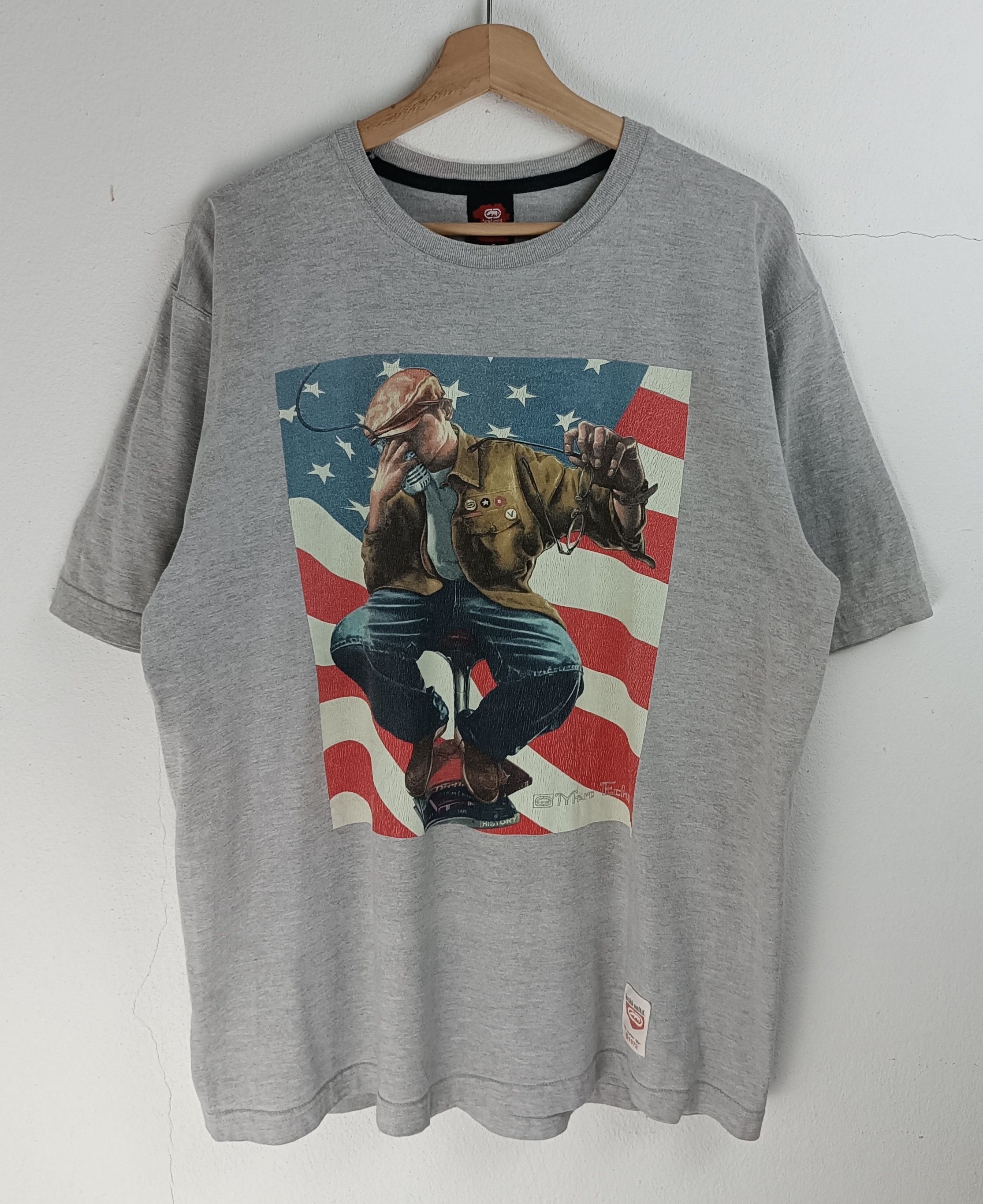 Ecko Unltd. VINTAGE Y2K ECKO UNLTD BY MARC ECKO VERY RARE TEE Size US L / EU 52-54 / 3 - 3 Thumbnail