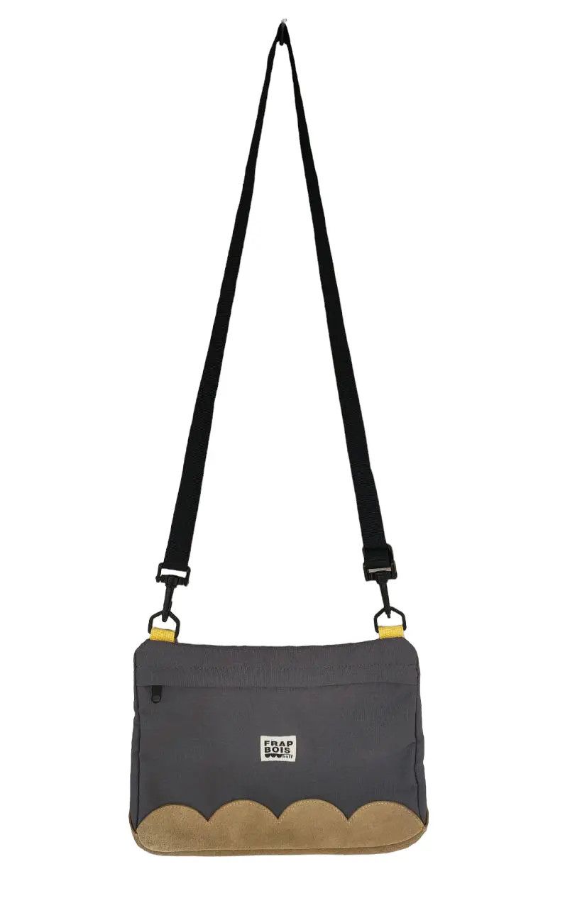 Frapbois Sling Bag in Black, Men's