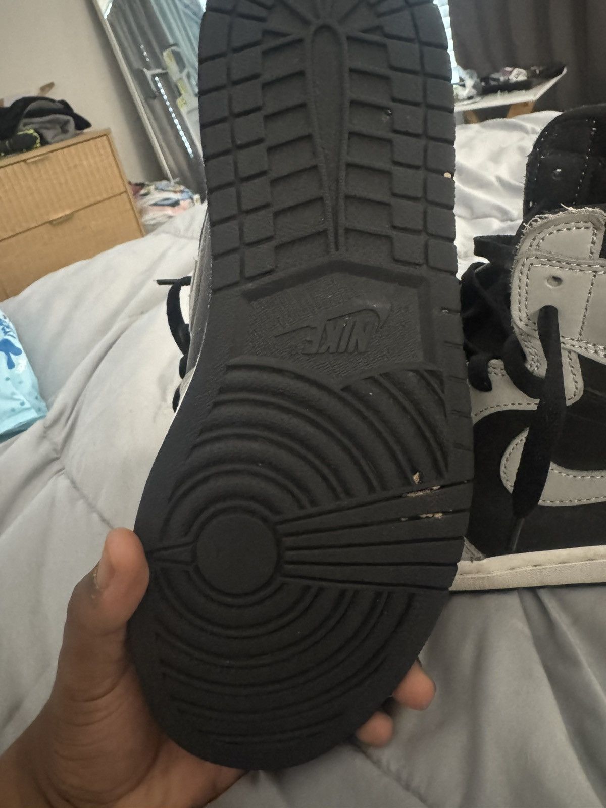 Nike Shadow Jordan HI 1s Size US 10 / EU 43 - 1 Thumbnail