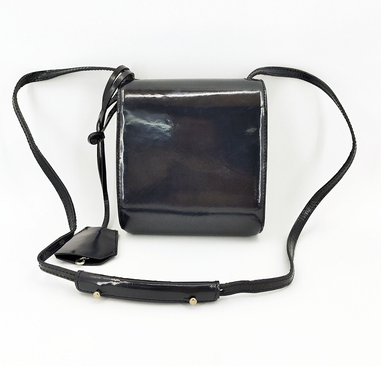 Marques'Almeida MARQUES ALMEIDA full leather glossy sling bag Size ONE SIZE - 1 Thumbnail