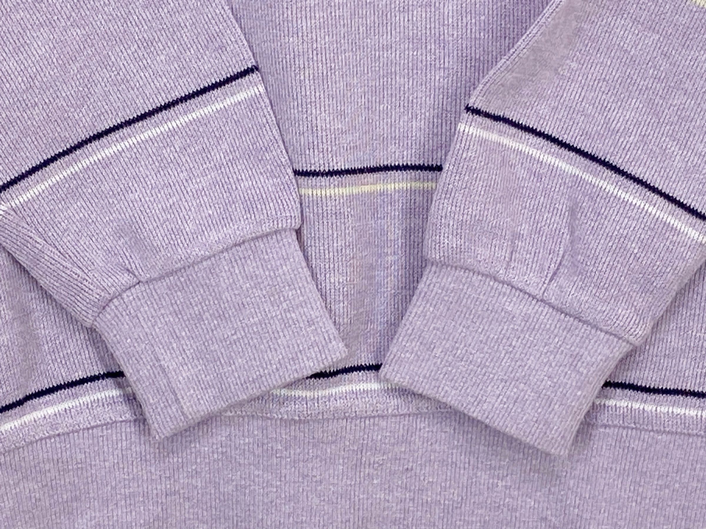 Michiko Koshino London Michiko London Twist Sweat Purple Quarter Zip Size M / US 6-8 / IT 42-44 - 10 Thumbnail