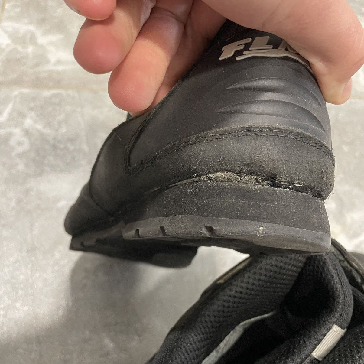Other 46 Moto boots Black Motorcycle Shoes racing nascar cyber Size US 12.5 / EU 45-46 - 7 Thumbnail