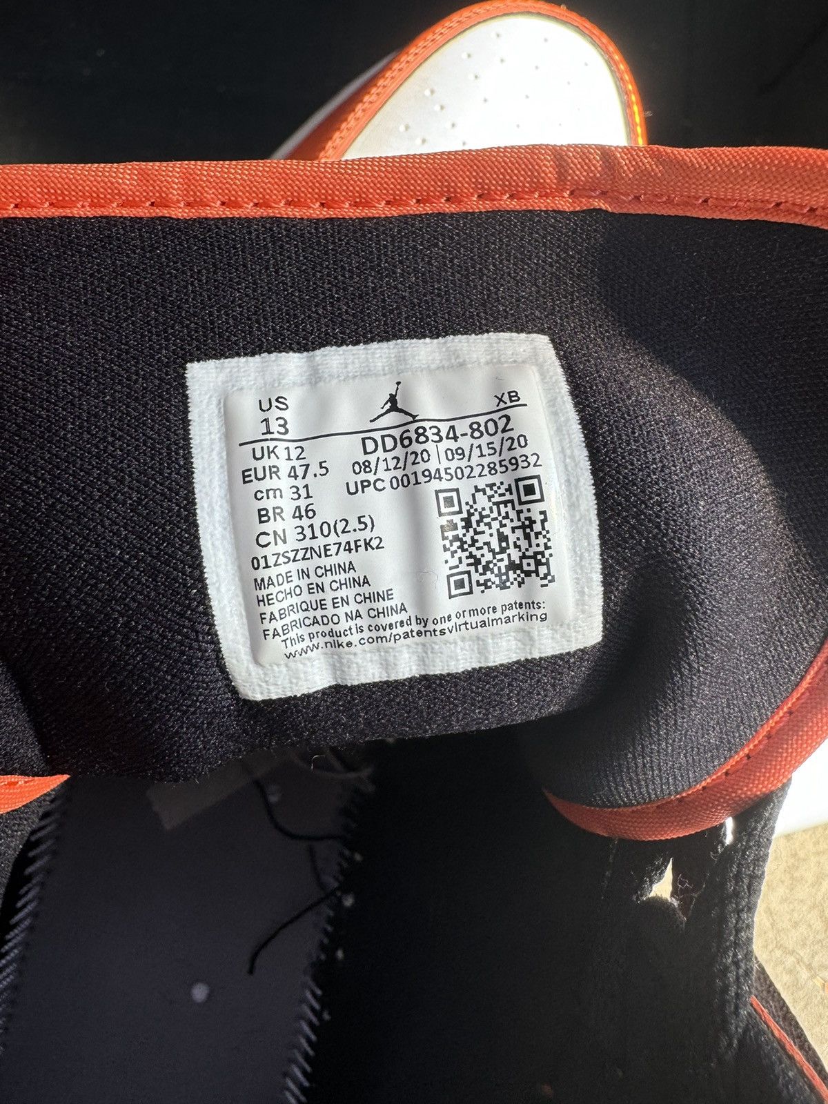 Jordan Brand Jordan 1 Mid SE Turf Orange Size US 13 / EU 46 - 6 Thumbnail