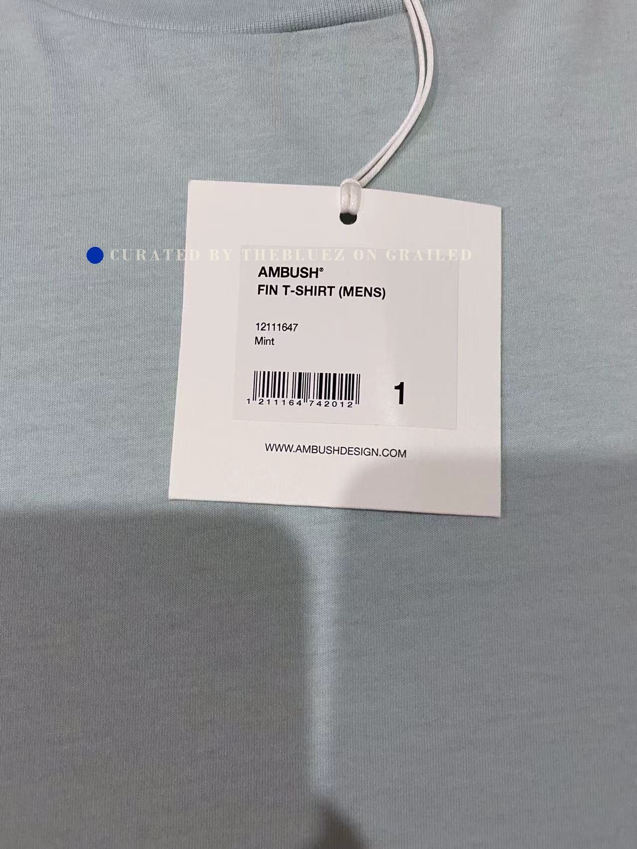 Ambush Design Ambush Solid Short-Sleeve T-Shirt Size US S / EU 44-46 / 1 - 3 Thumbnail