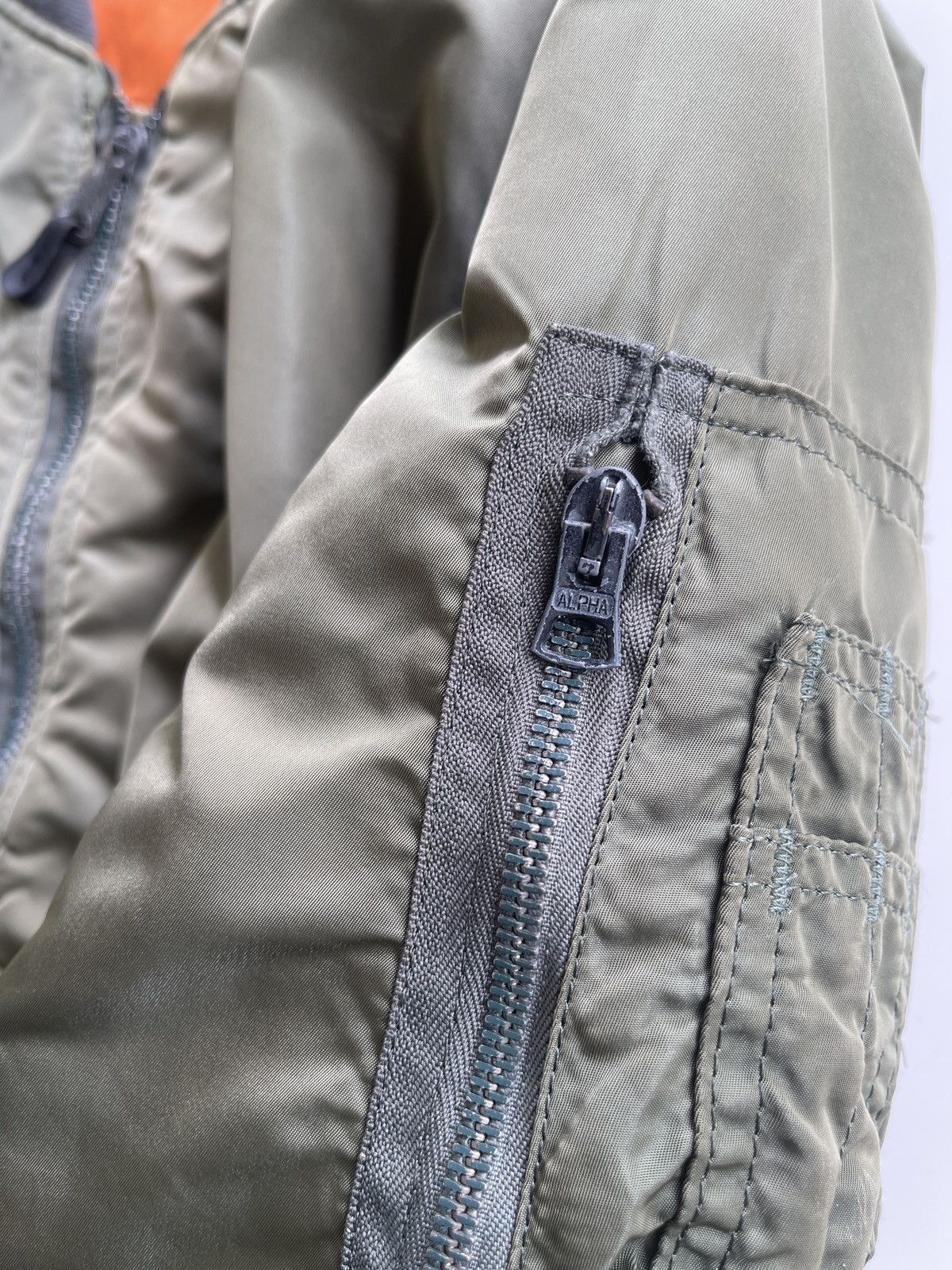 Alpha Industries Vintage Alpha Industries MA-1 Bomber Jacket Size US XL / EU 56 / 4 - 7 Thumbnail