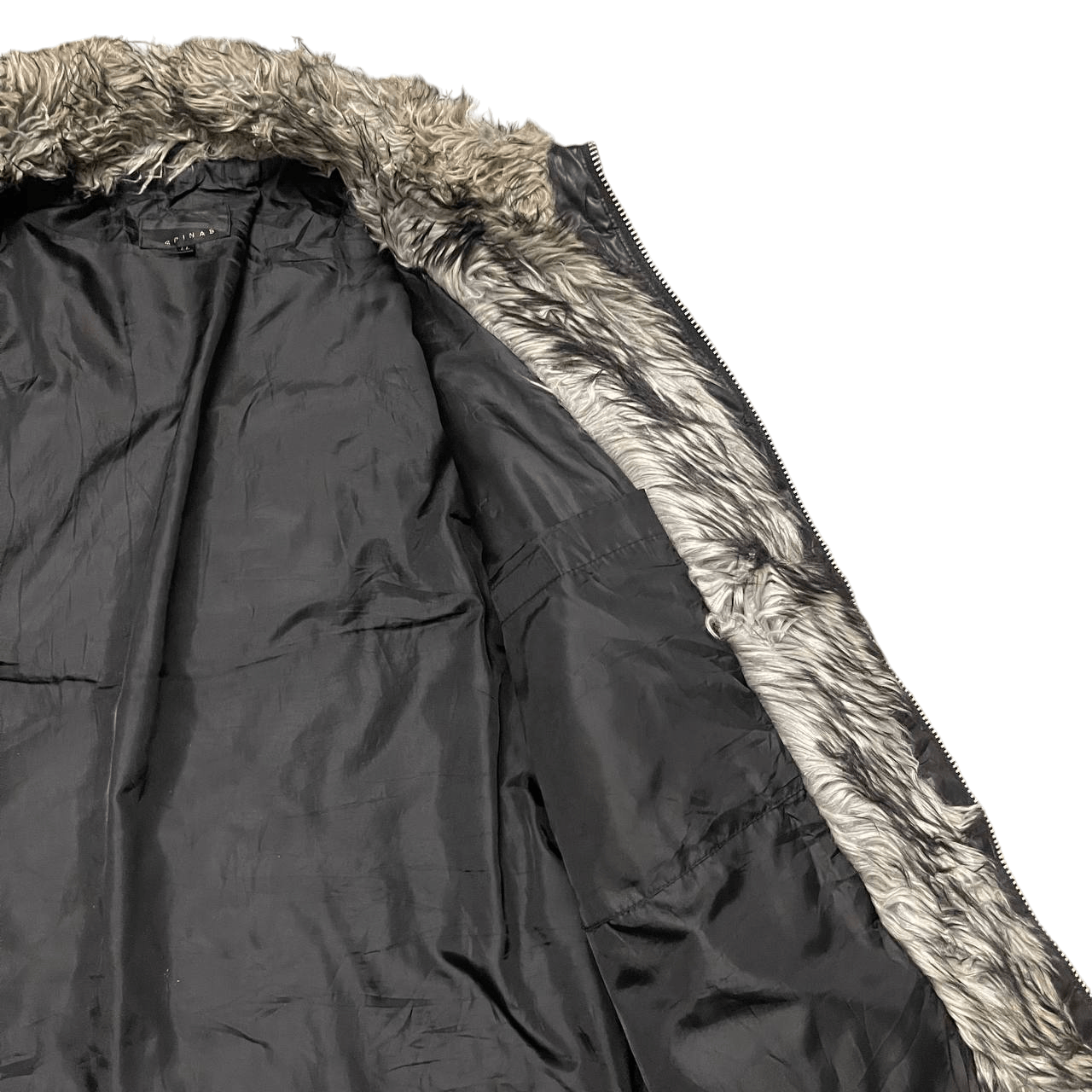 Spinash Vintage Spinash Fur Puffer Jacket ifsixwasnine lgb goa style Size US L / EU 52-54 / 3 - 9 Thumbnail