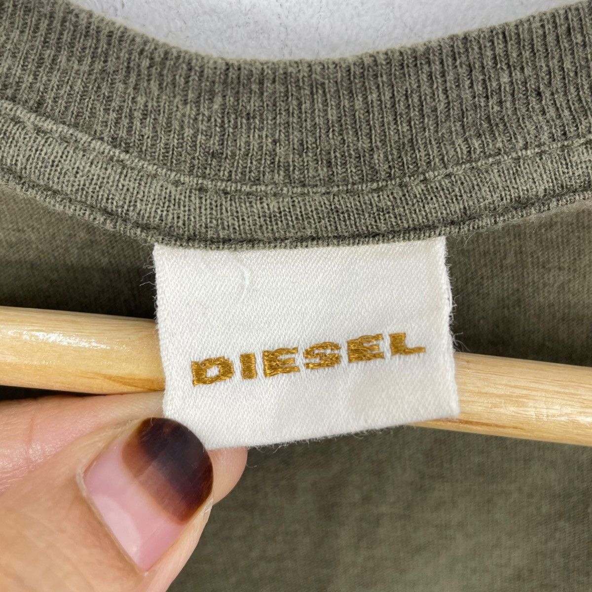 Diesel Vintage Diesel Long Sleeve Shirt Size US S / EU 44-46 / 1 - 6 Thumbnail
