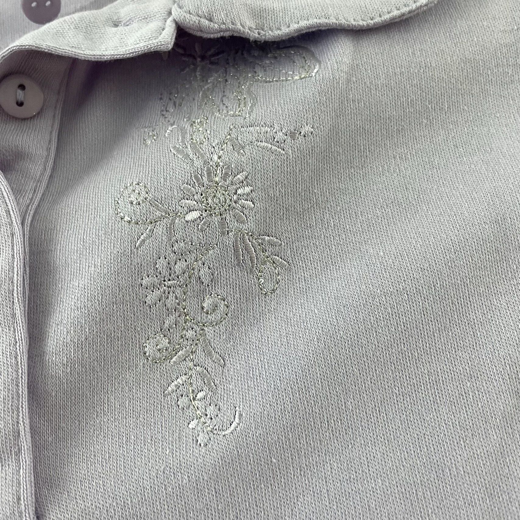 Blair VINTAGE Blair Embroidered Pullover Long Sleeve Top Women Large Purple Blouse Womens Blouse Blair Pullover Embroidered Long Sleeve Purple Large Size L / US 10 / IT 46 - 4 Thumbnail