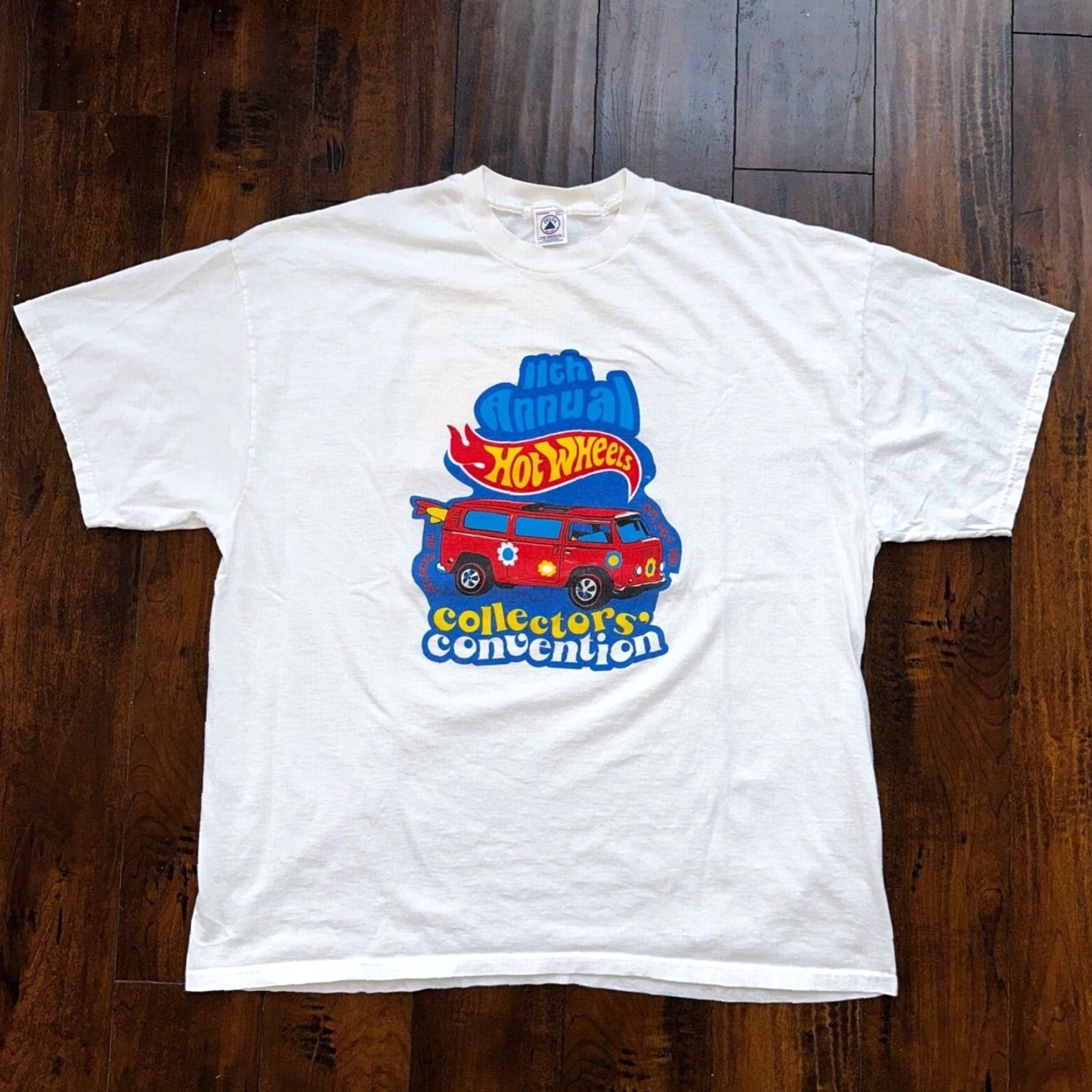 Vintage VINTAGE Pro Delta T-Shirt Beach Van Cruiser 3XL White Short Sleeve Crew Neck Mens 90s Vintage 70s 80s 90s Concert Collectors Size US XXL / EU 58 / 5 - 2 Thumbnail