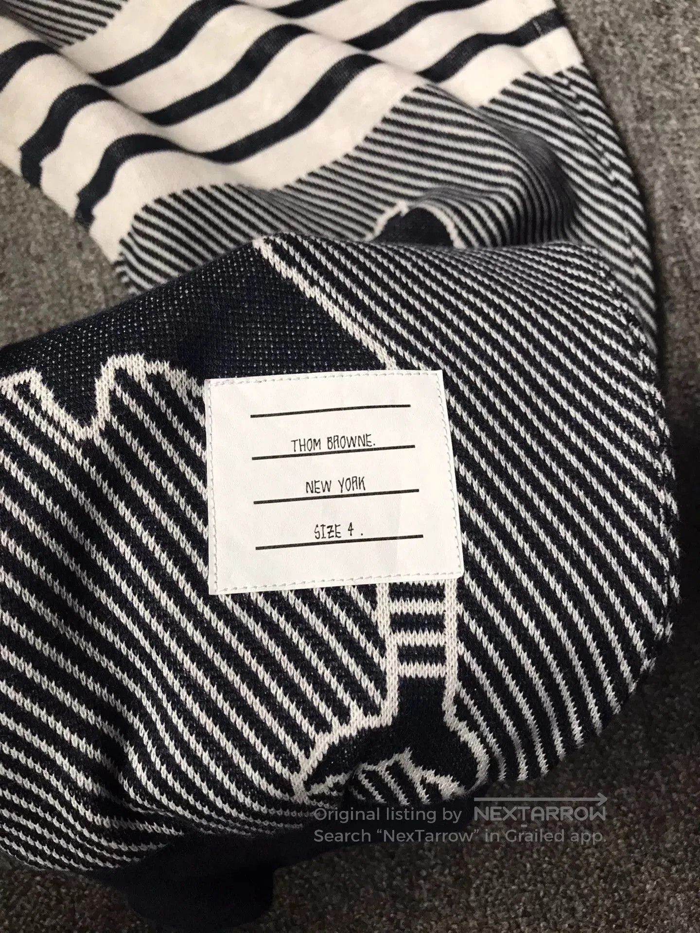 Thom Browne Thom Browne Dolphin Print Casual Pants. Size US 37 - 3 Thumbnail