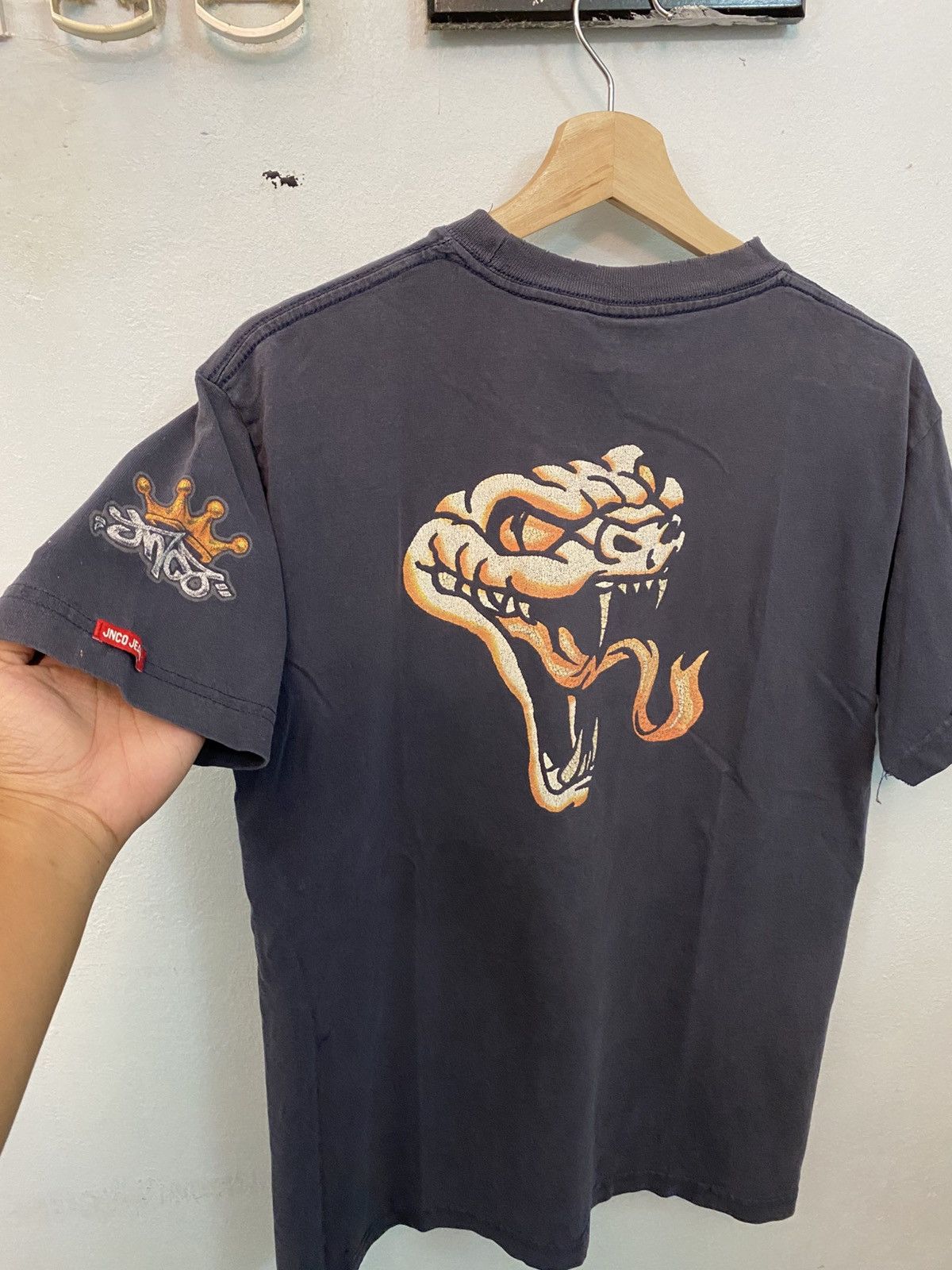 JNCO × Vintage Jnco snake fire tee y2k Size US M / EU 48-50 / 2 - 1 Thumbnail