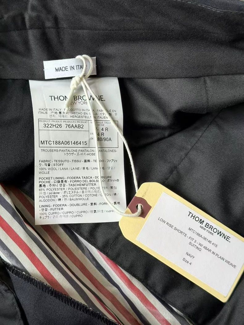 Thom Browne Thom browne Size 4 Wool suit and shorts 2503-Nextarrow Size US 34 / EU 50 - 4 Thumbnail
