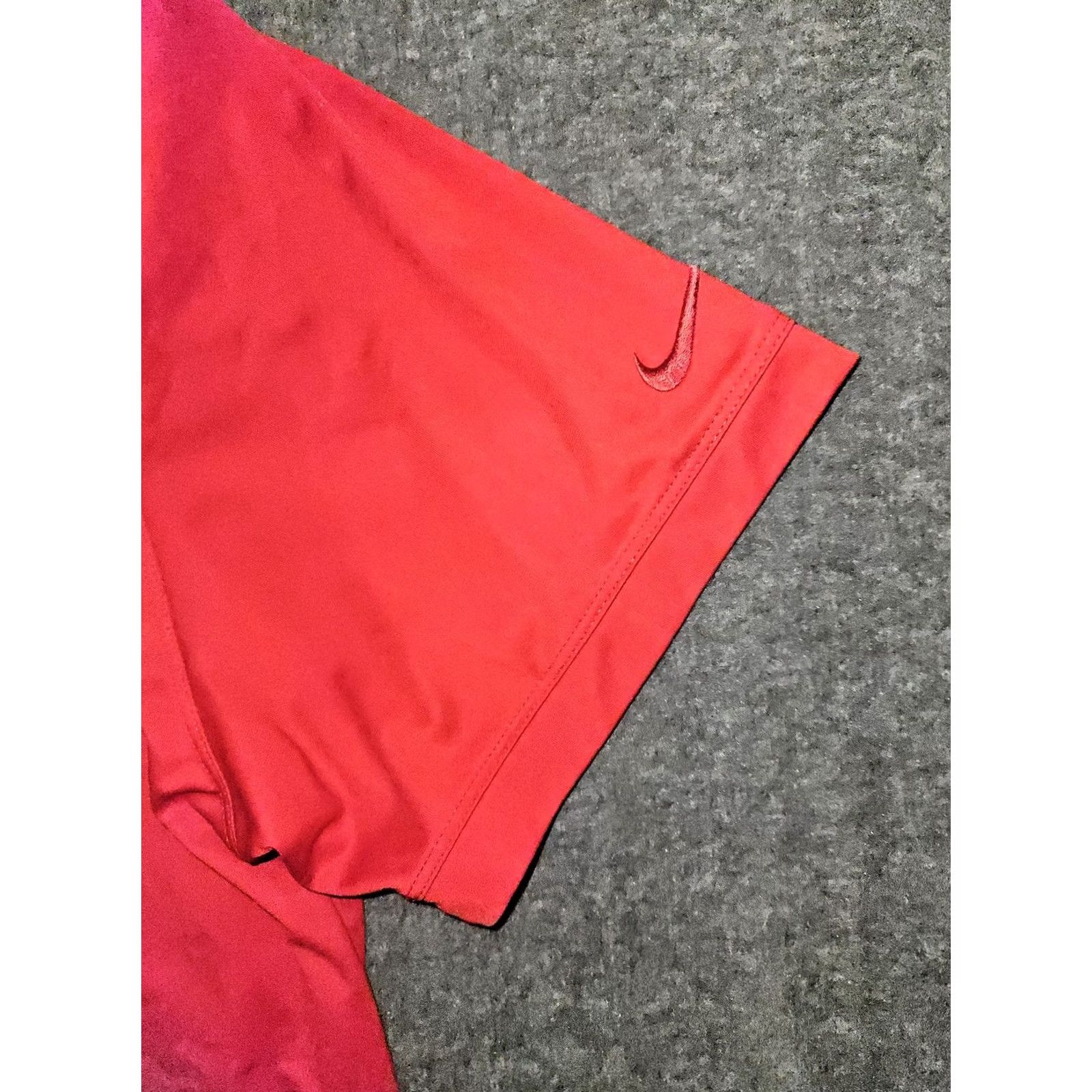 Nike Nike Golf Polo Shirt Mens 2XL Red Dri-FIT Tour Performance Athletic Lightweight Size US XXL / EU 58 / 5 - 2 Thumbnail