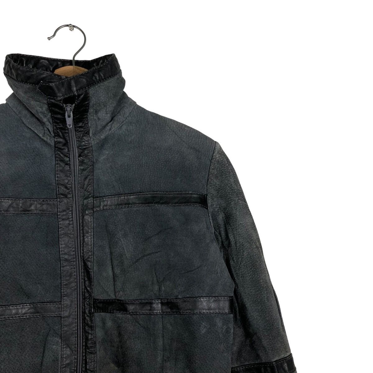 Japanese Brand 🔥VINTAGE GENUINE LEATHER JACKET BLANKET MACY’S BRAZIL Size US M / EU 48-50 / 2 - 8 Thumbnail