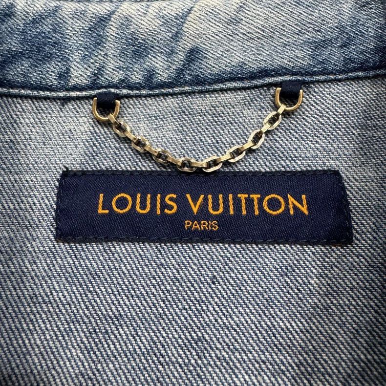Louis Vuitton louis vuitton washed denim shirt-2508 Size US XXL / EU 58 / 5 - 3 Thumbnail