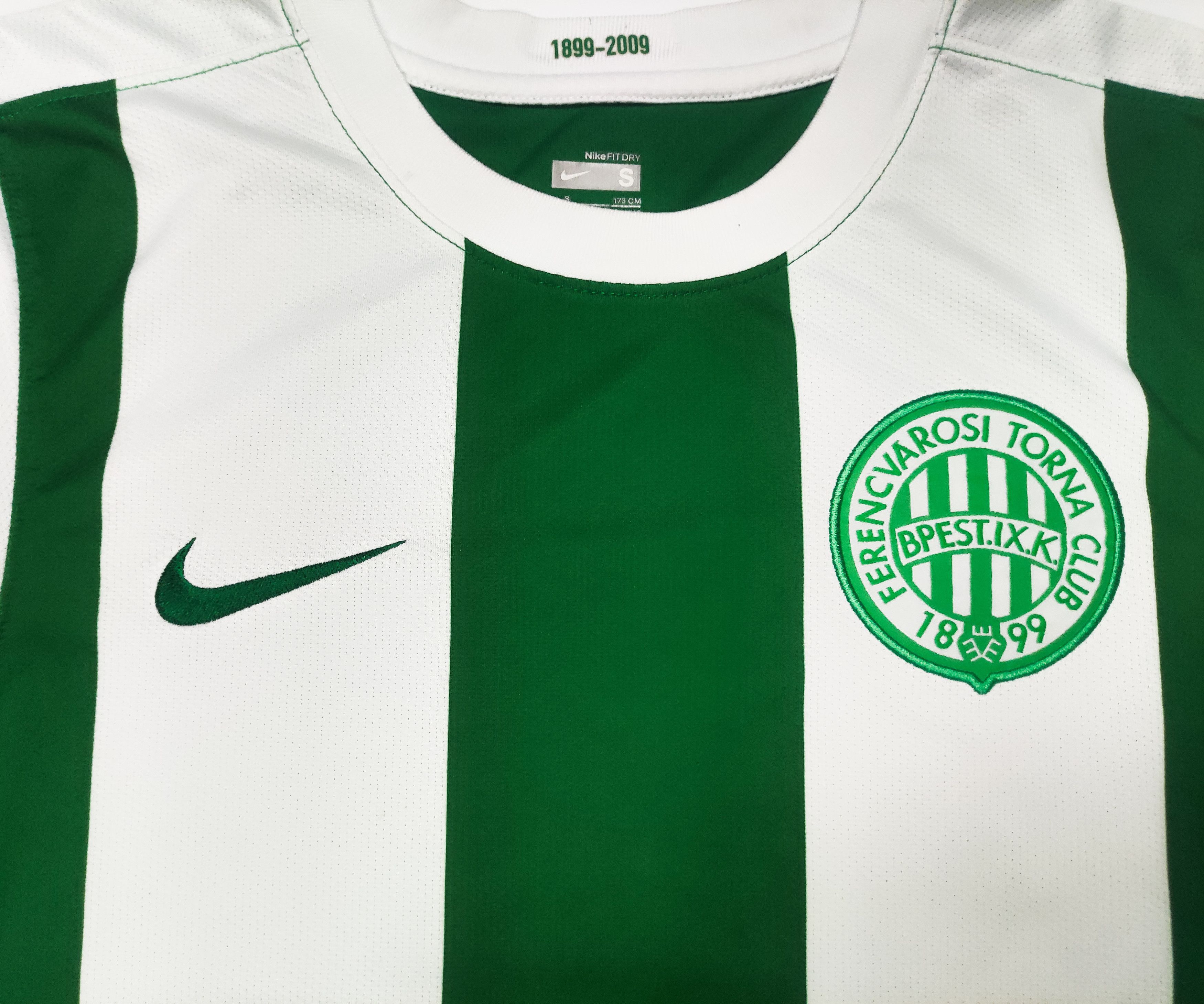 Nike Ferencváros 2009 2010 Nike Home Shirt Hungary Budapest Size US S / EU 44-46 / 1 - 14 Thumbnail