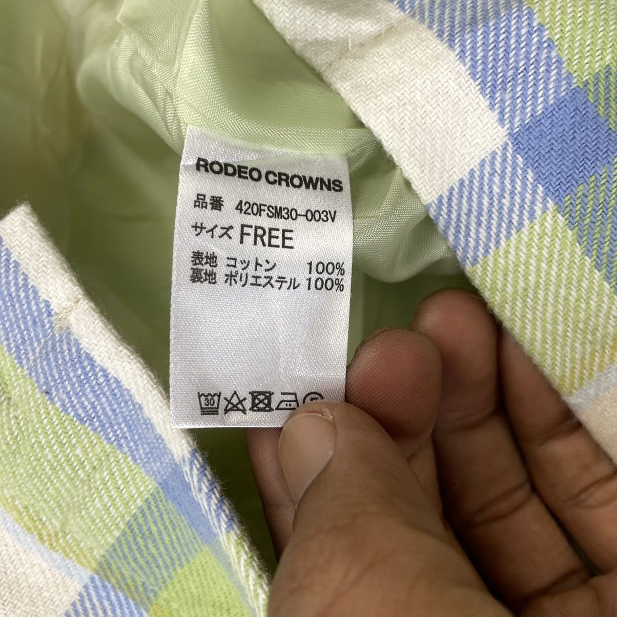 Japanese Brand Japanese Brand Rodeo Crowns Style Buffalo Checked Size M / US 6-8 / IT 42-44 - 5 Thumbnail