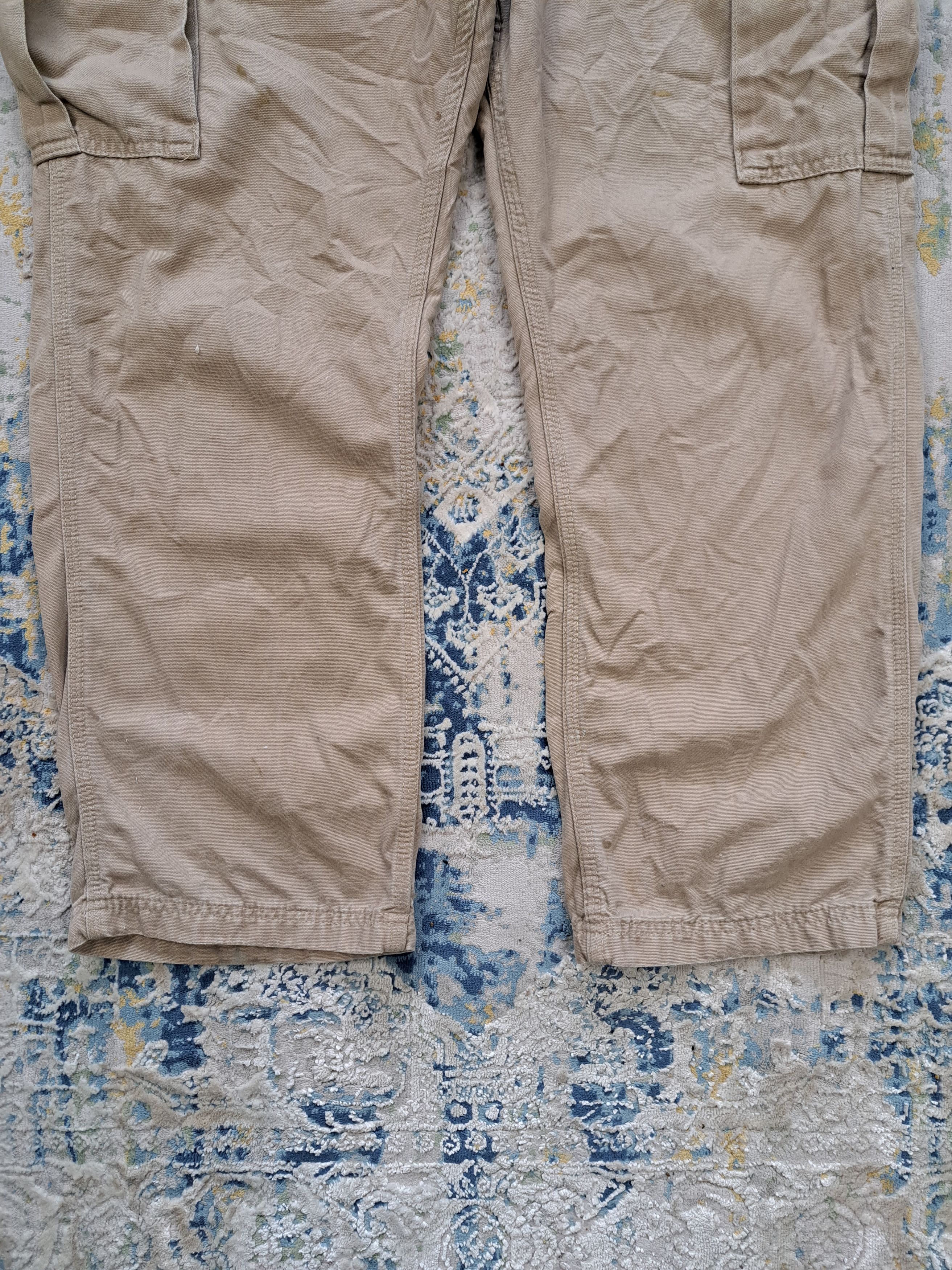 Carhartt Vintage 2006 Carhartt B182 GKH Cargo Pants Distressed Size US 36 / EU 52 - 7 Thumbnail