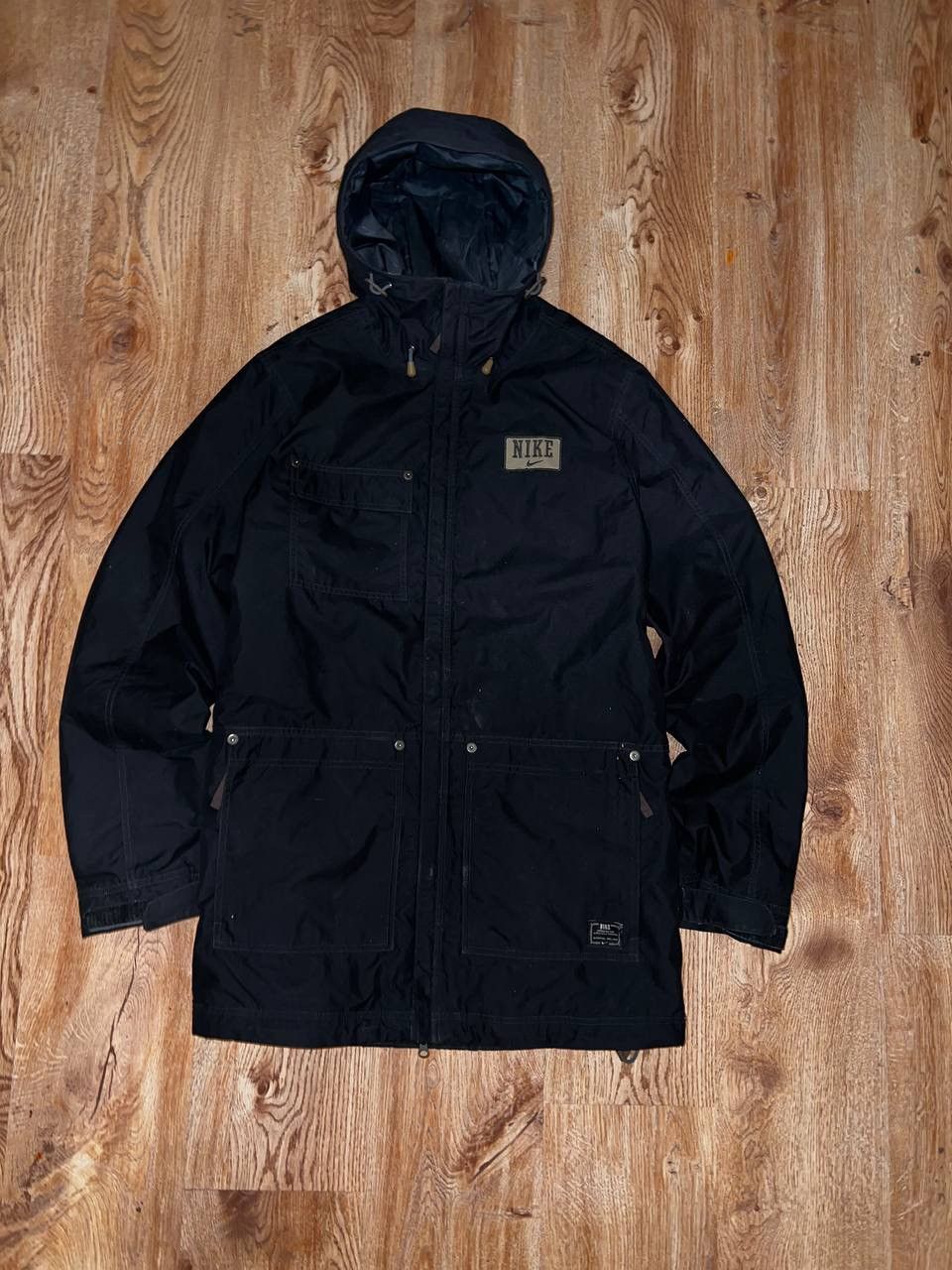 Nike × Vintage Nike Vintage Winter Parka Jacket Size US L / EU 52-54 / 3 - 1 Thumbnail