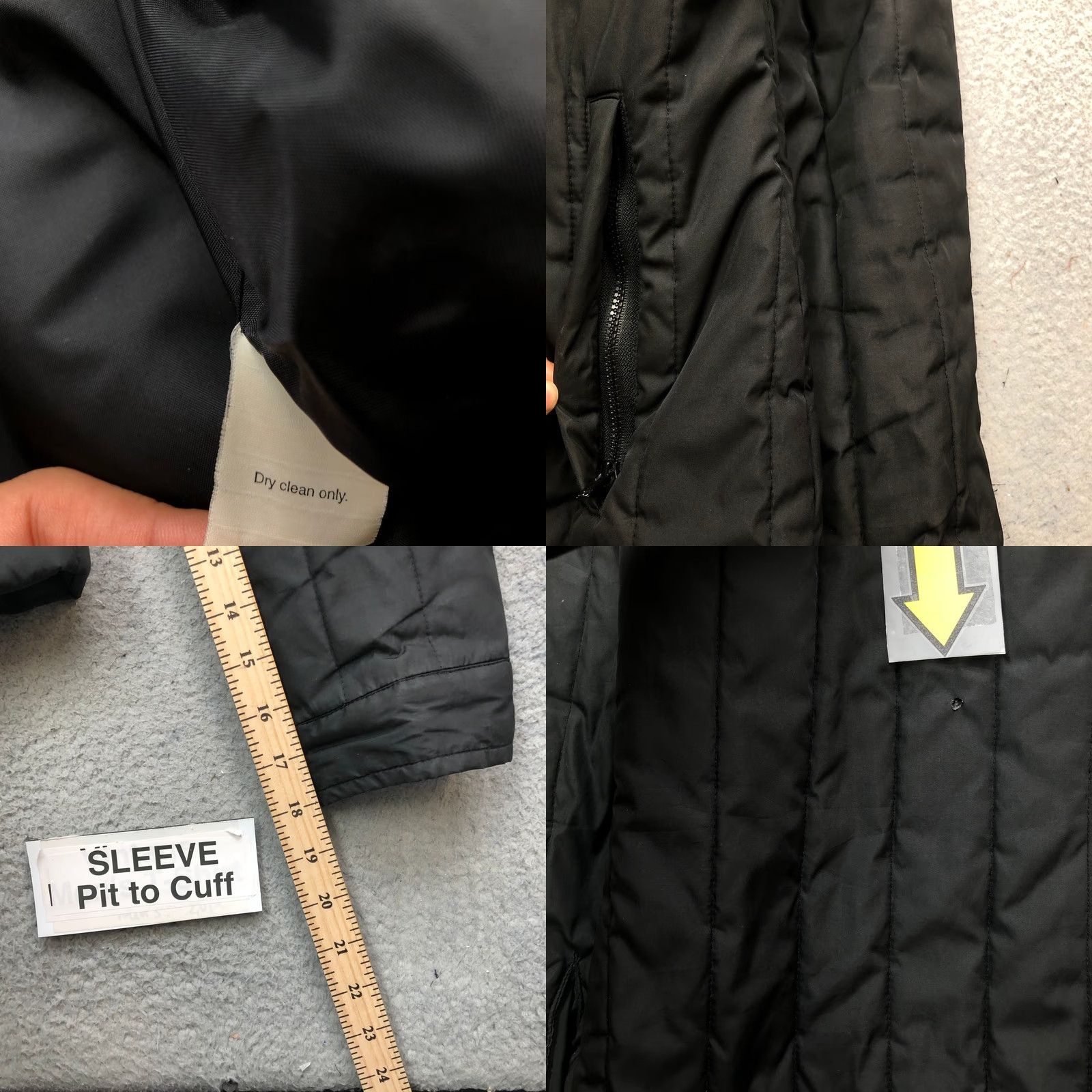J.Crew J.Crew Quilted Puffer Jacket Women's M Long Sleeve Full Zip Pocket Black Size M / US 6-8 / IT 42-44 - 8 Thumbnail