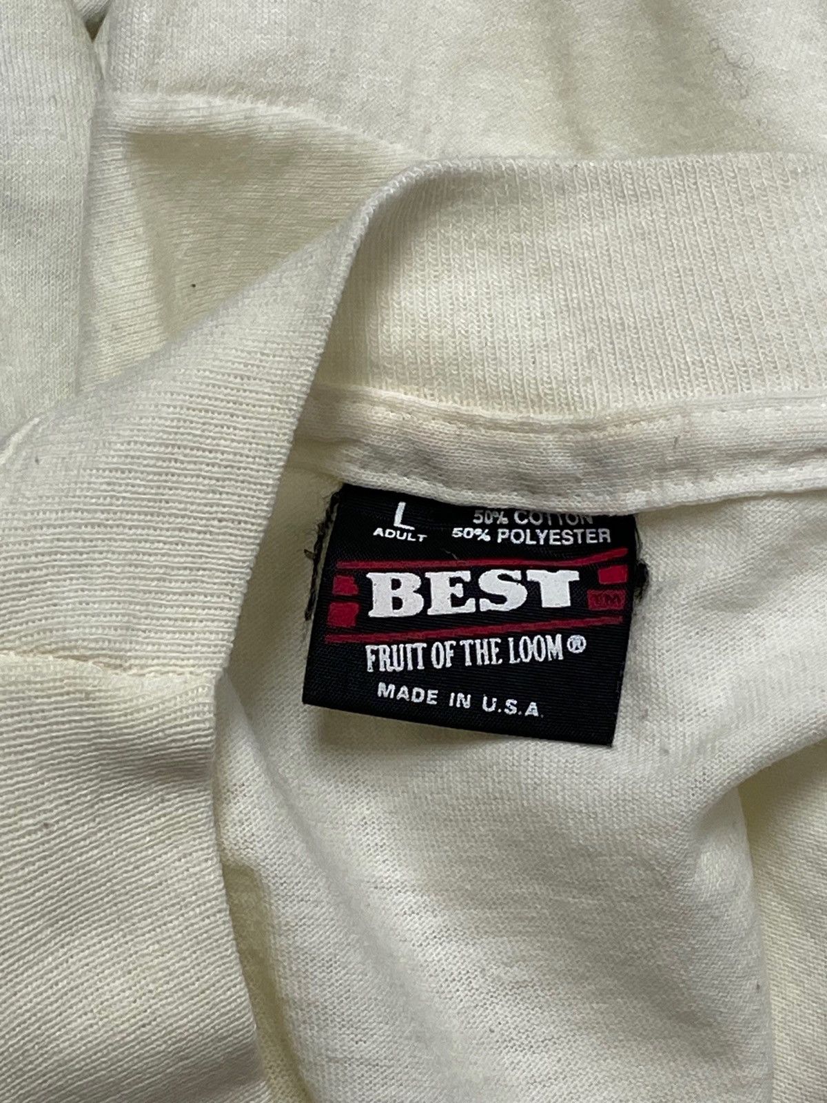 Vintage 90s Vintage SAN MARINO STRIKERS Big Logo Single Stitch Tee Size US M / EU 48-50 / 2 - 4 Thumbnail
