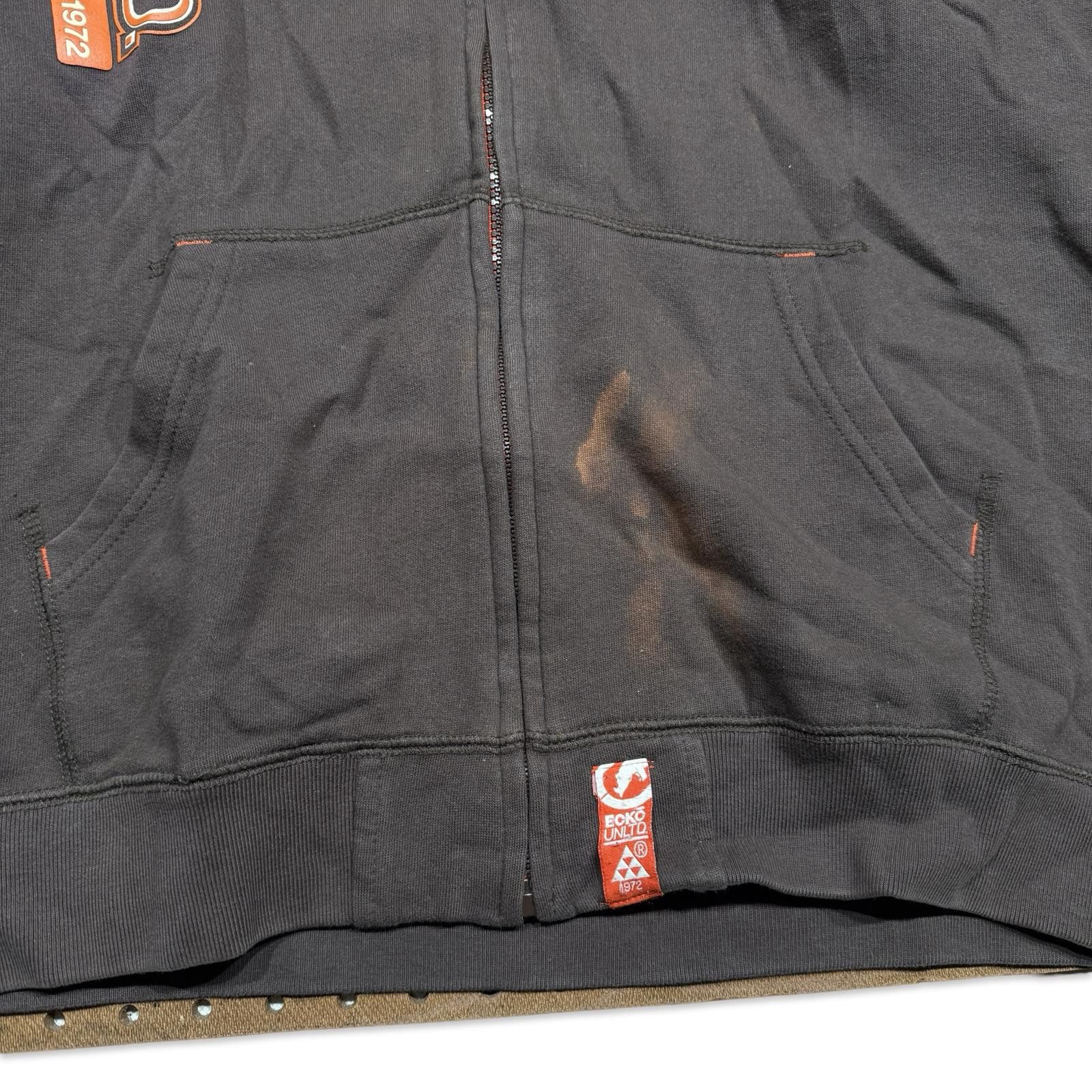 Ecko Unltd. Ecko Unltd. Rhino Logo Brown Y2K Hoodie Size US L / EU 52-54 / 3 - 3 Thumbnail