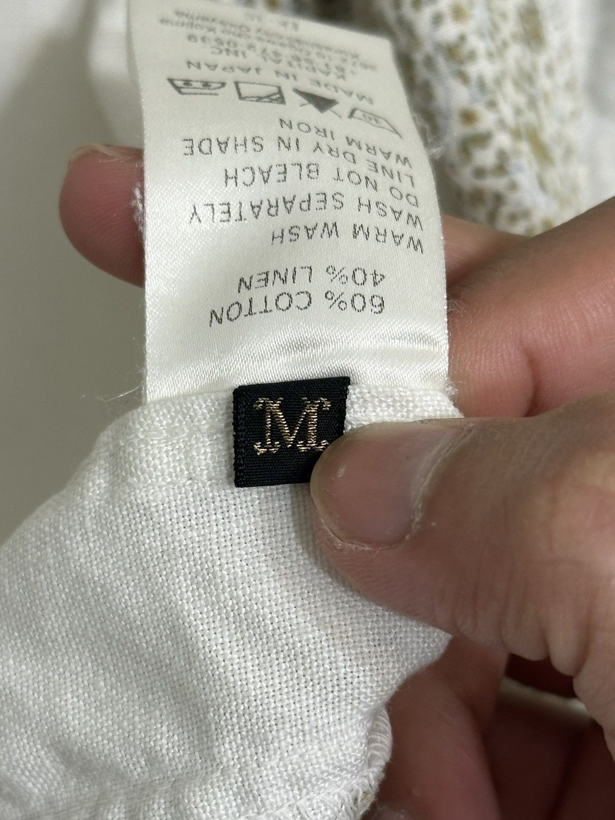 Kapital × Vintage Floral Laced White Button Up Size US M / EU 48-50 / 2 - 7 Thumbnail