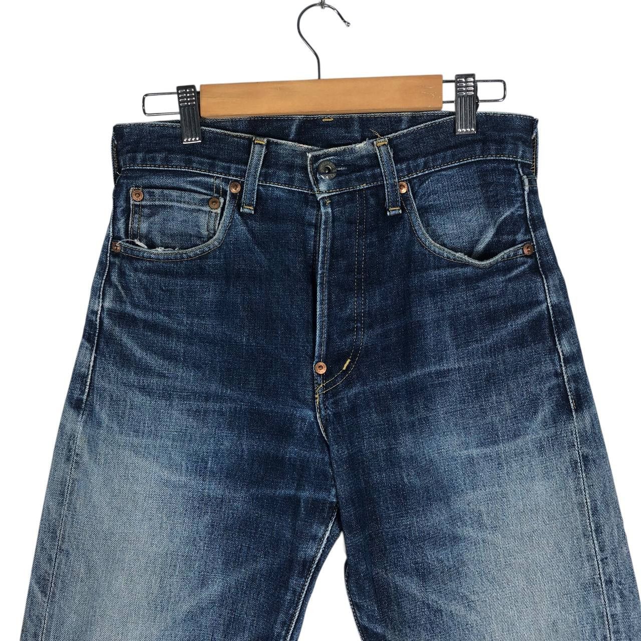 Levi's Vintage Clothing Vtg Levi's 702 Big E Cinch- Back Redline Selvedge Jean Size US 28 / EU 44 - 2 Thumbnail
