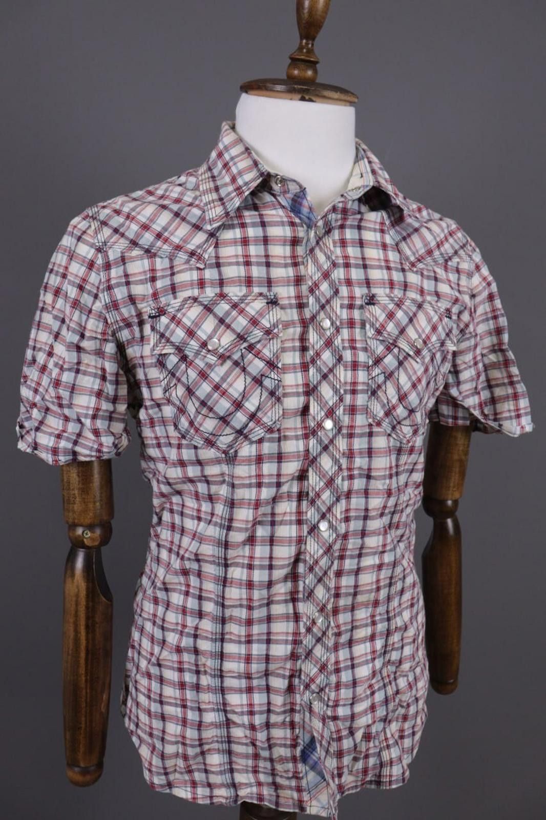 True Religion True Religion Multicolor Check Overshirt Shirt Size M Size US M / EU 48-50 / 2 - 7 Thumbnail