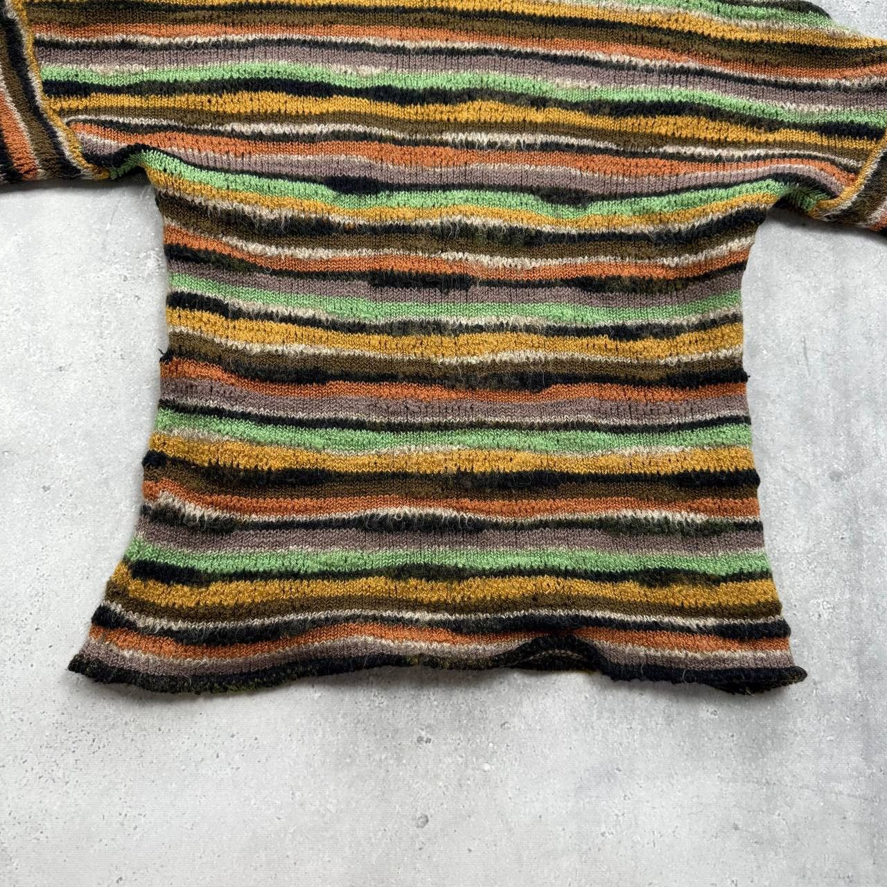 Missoni Missoni Sport Wool Blend Striped Turtleneck Knit Pullover 44 Size M / US 6-8 / IT 42-44 - 12 Thumbnail