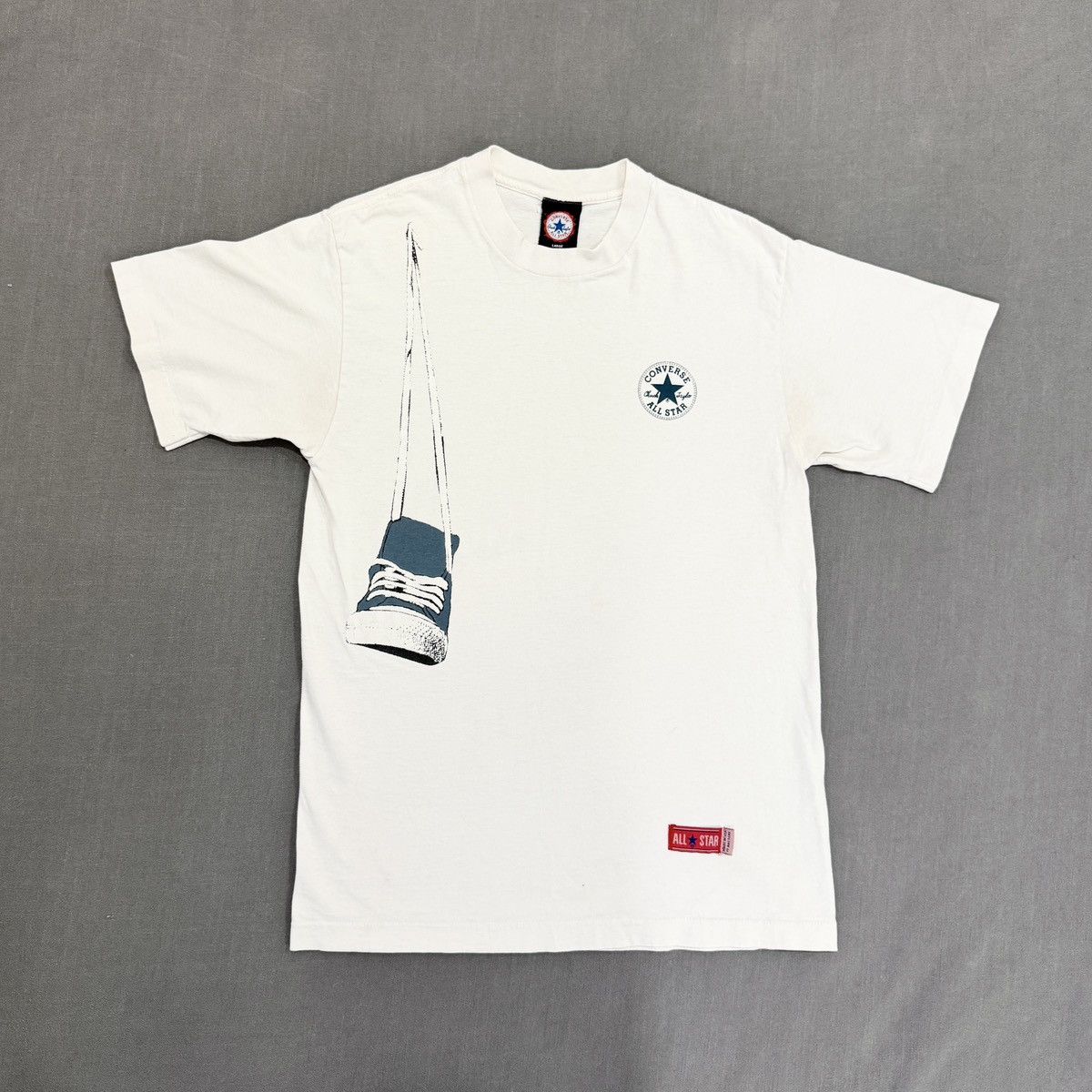 Converse RARE 1980’s CONVERSE ALL-STAR SHIRT Size US L / EU 52-54 / 3 - 1 Thumbnail
