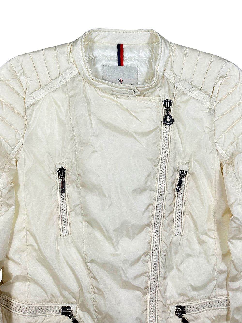 Moncler Moncler Nylon Biker Jacket Size M / US 6-8 / IT 42-44 - 7 Thumbnail